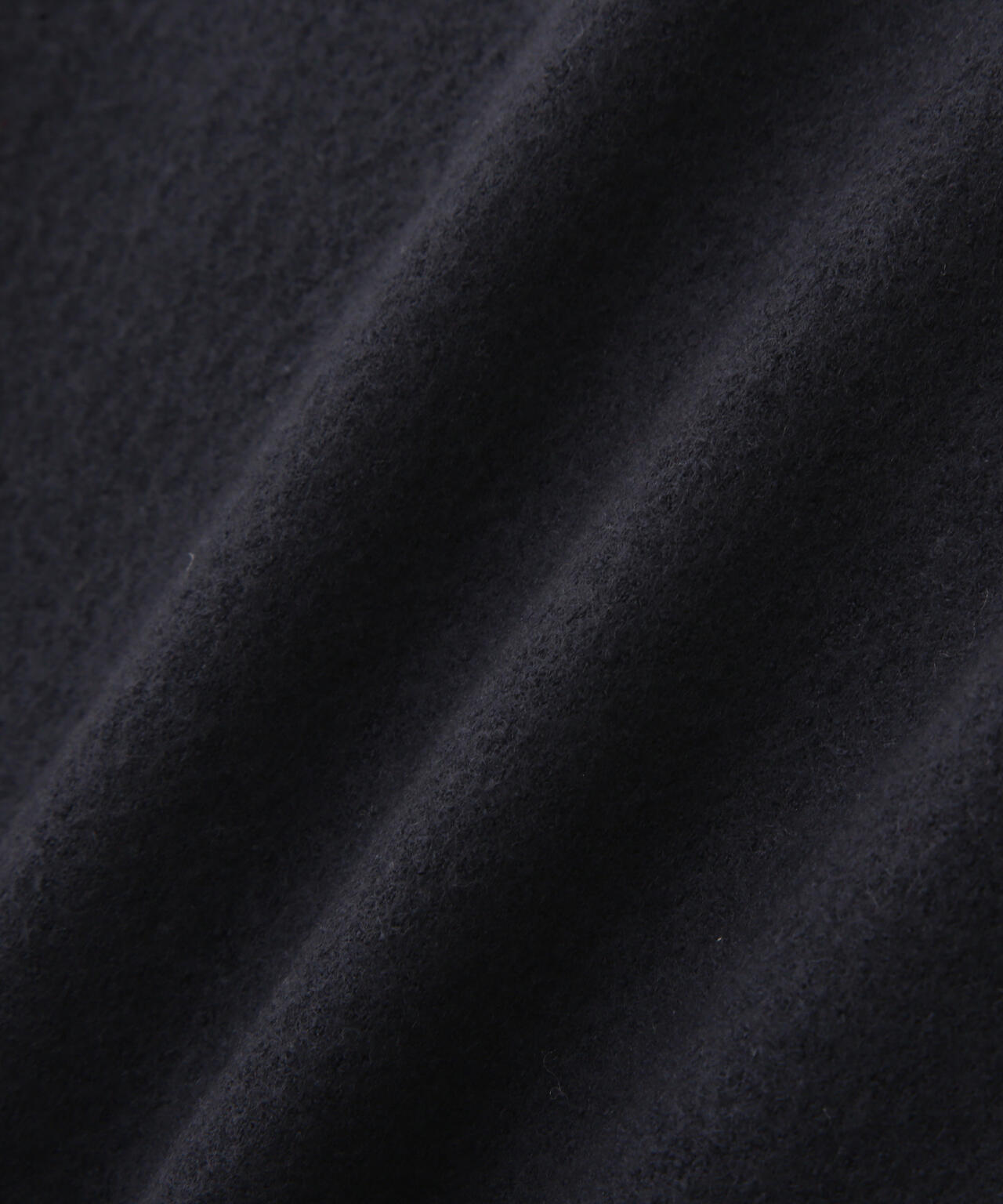 YLEVE / ULTRAFINE MERINO MILLED WOOL KNIT HALF ZIP PULL OVER