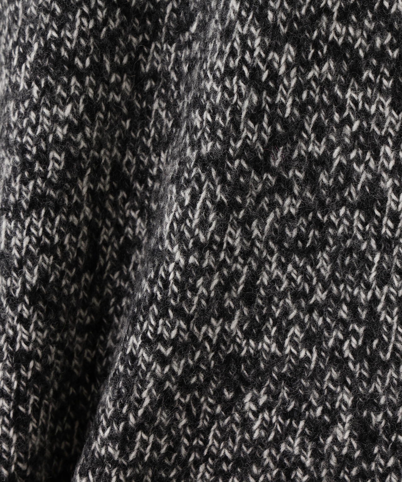 YLEVE / WOOL CASHMERE MELANGE KNIT V NECK PULL OVER