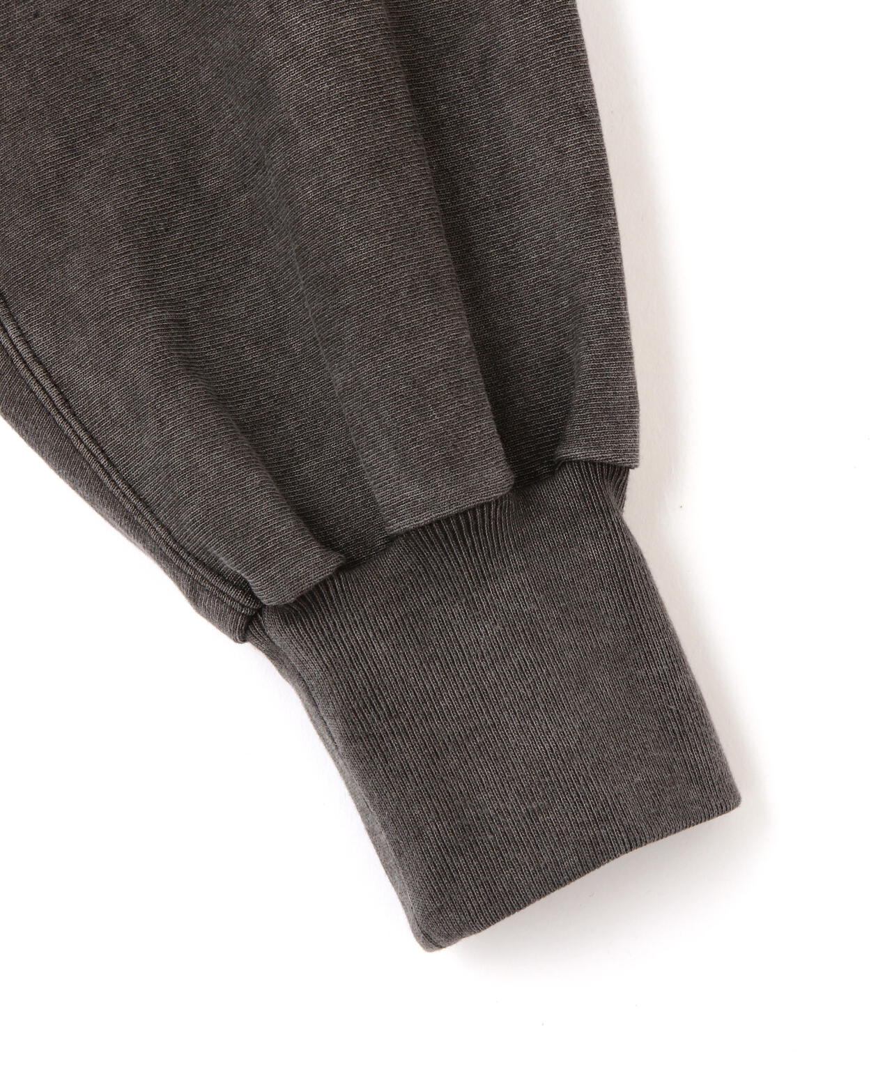 YLEVE / OPEN END COTTON PIGMENT DYE PULL OVER