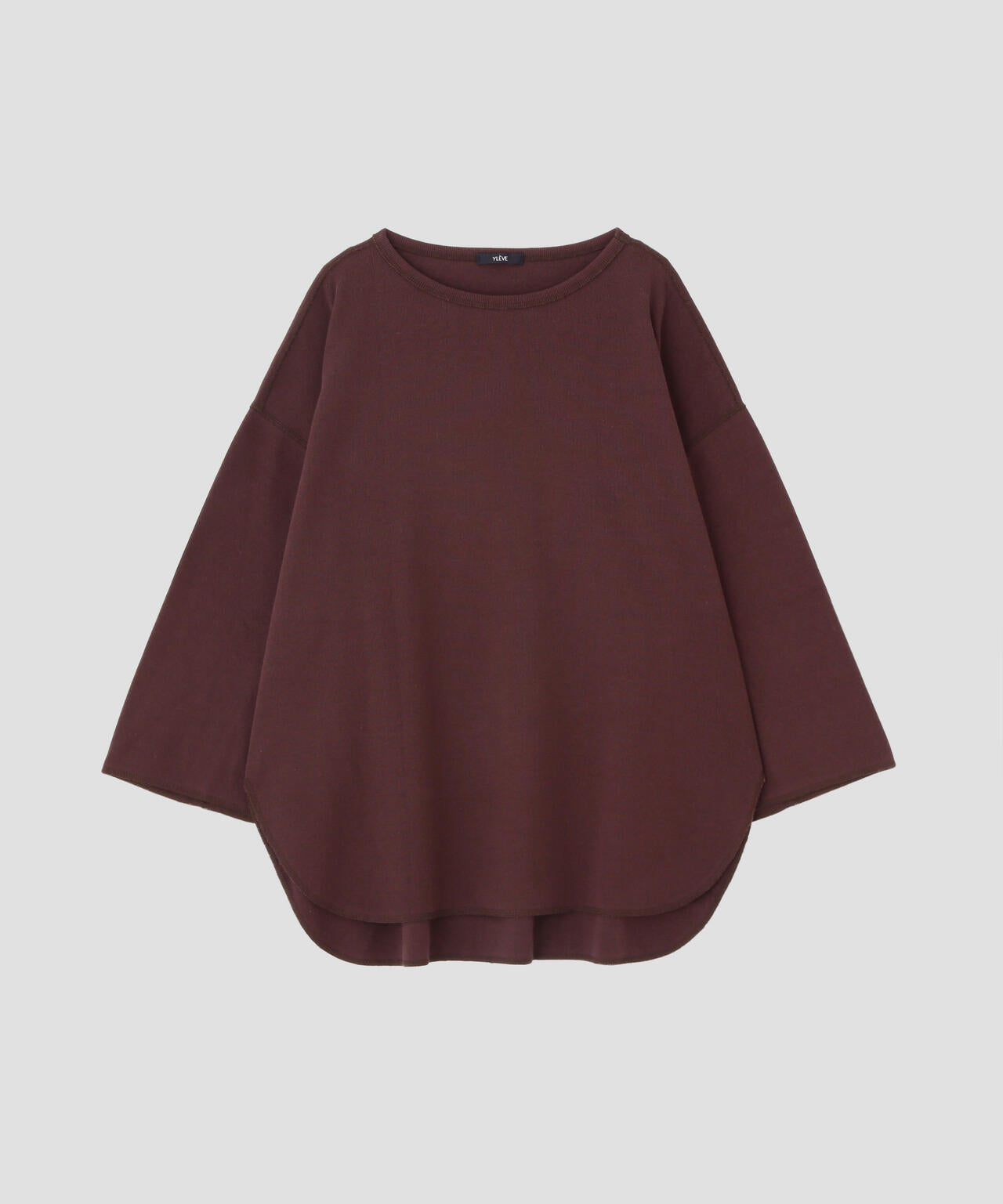 YLEVE / COTTON RIB PULLOVER BIG