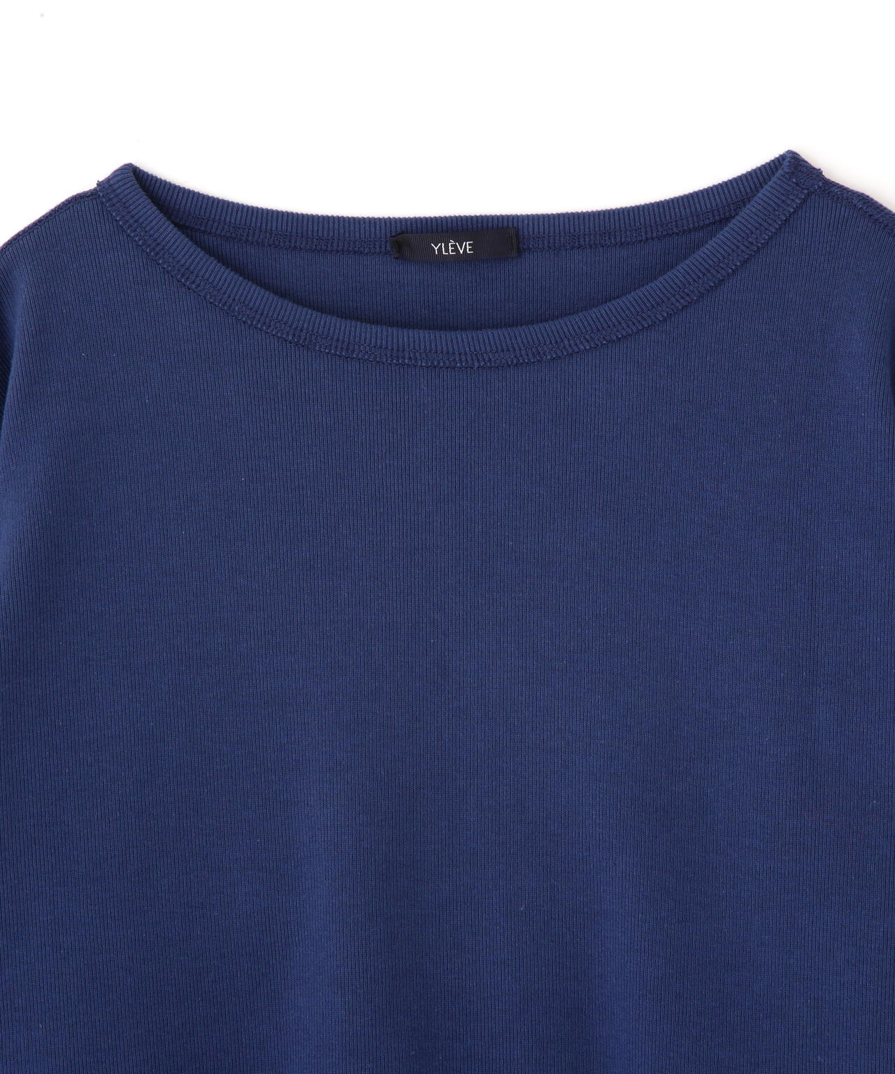 YLEVE / COTTON RIB PULLOVER BIG