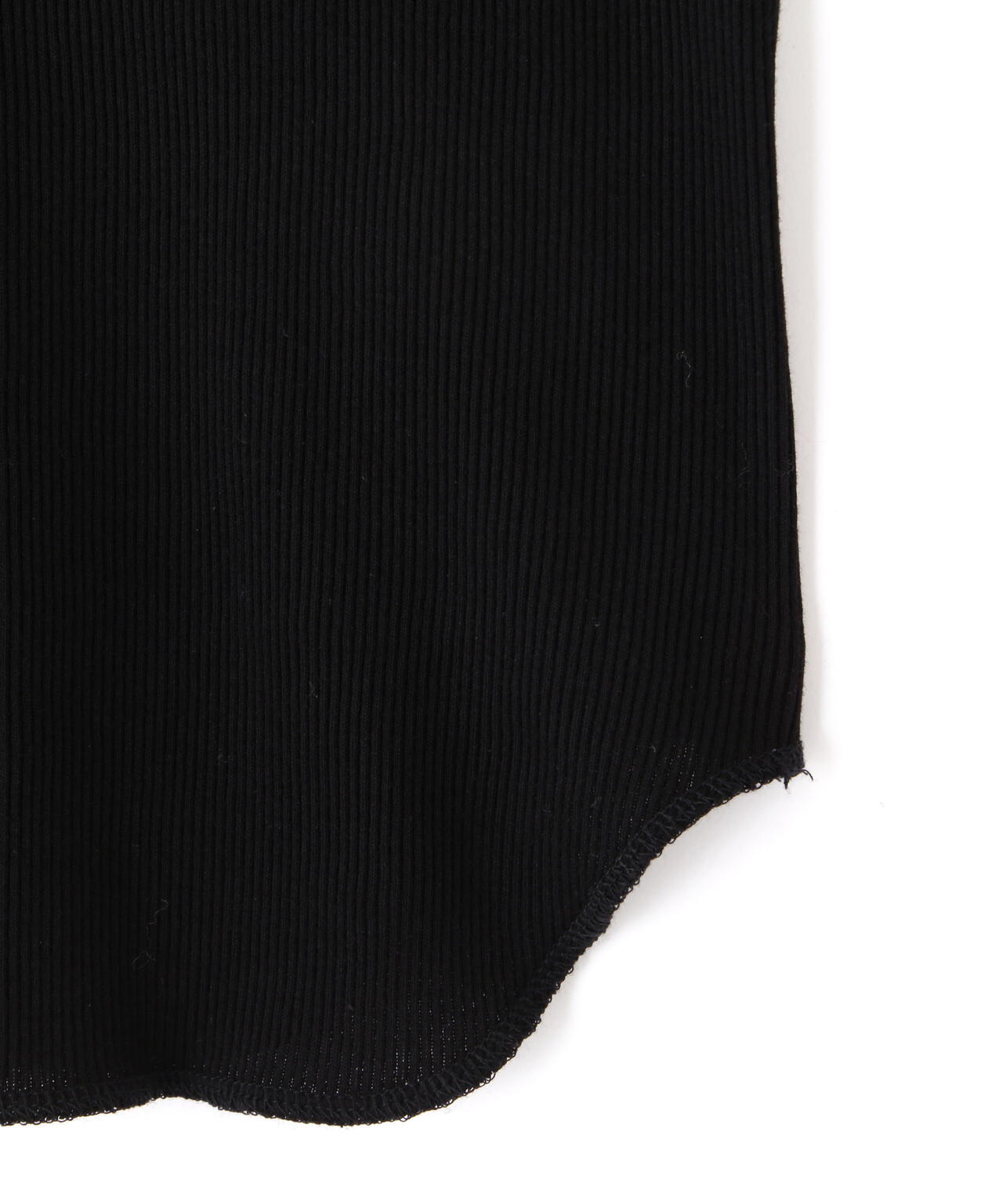 YLEVE / ORGANIC COTTON LOOP-WHEELED RIB TANK TOP