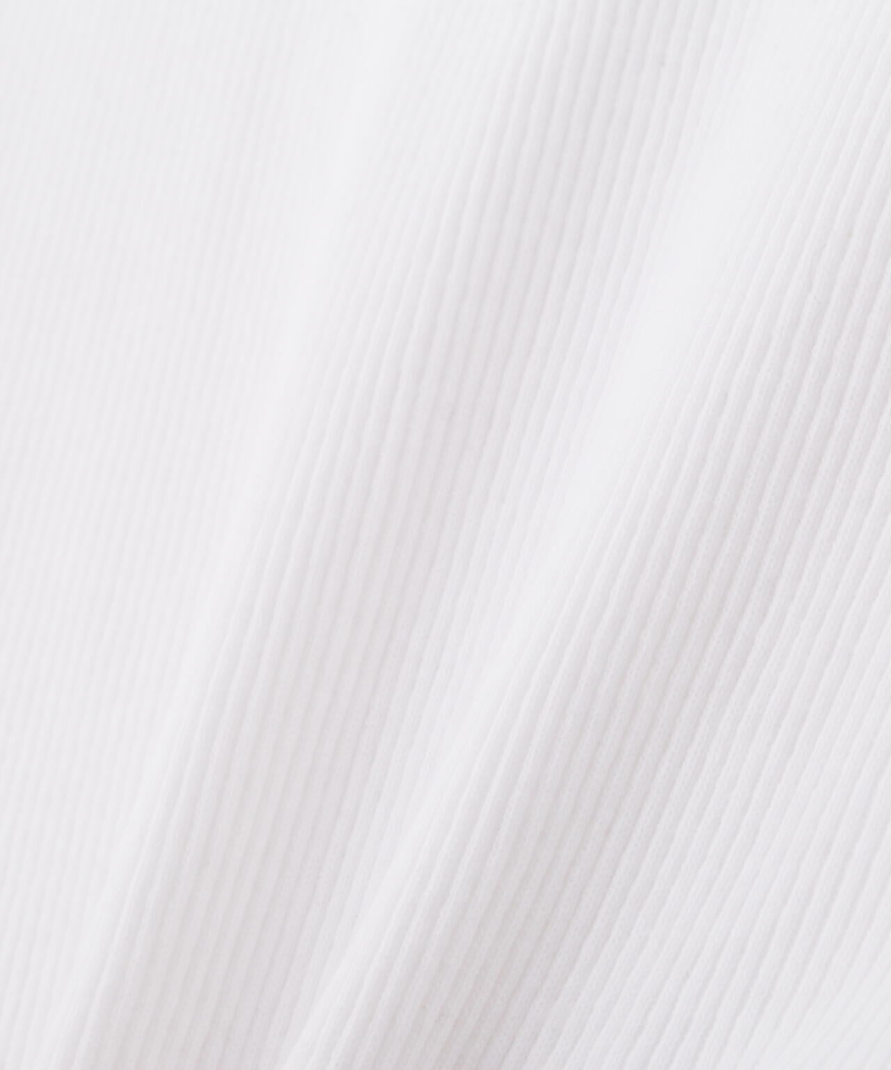 YLEVE / ORGANIC COTTON LOOP-WHEELED RIB TANK TOP