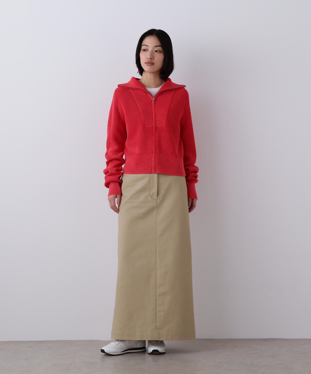 YLEVE / FINX COTTON CHINO SKIRT