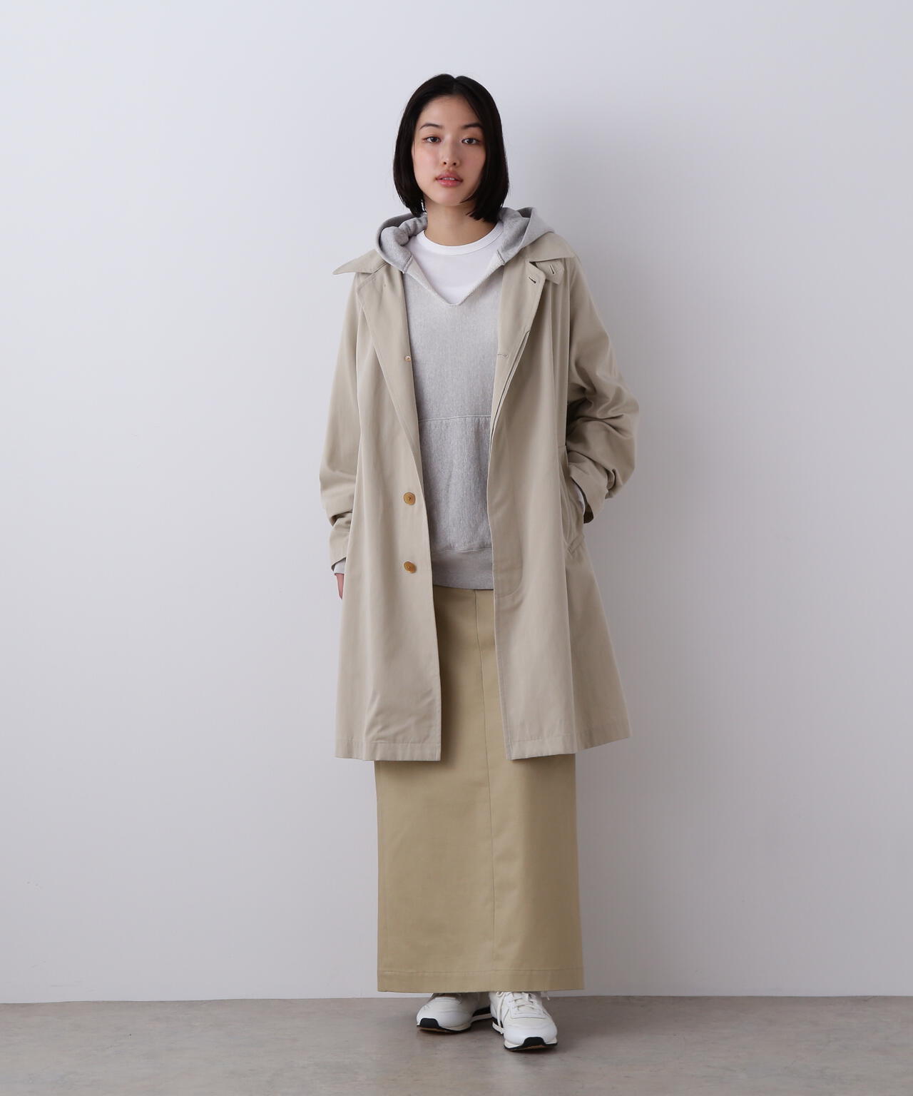 YLEVE / FINX COTTON CHINO SKIRT