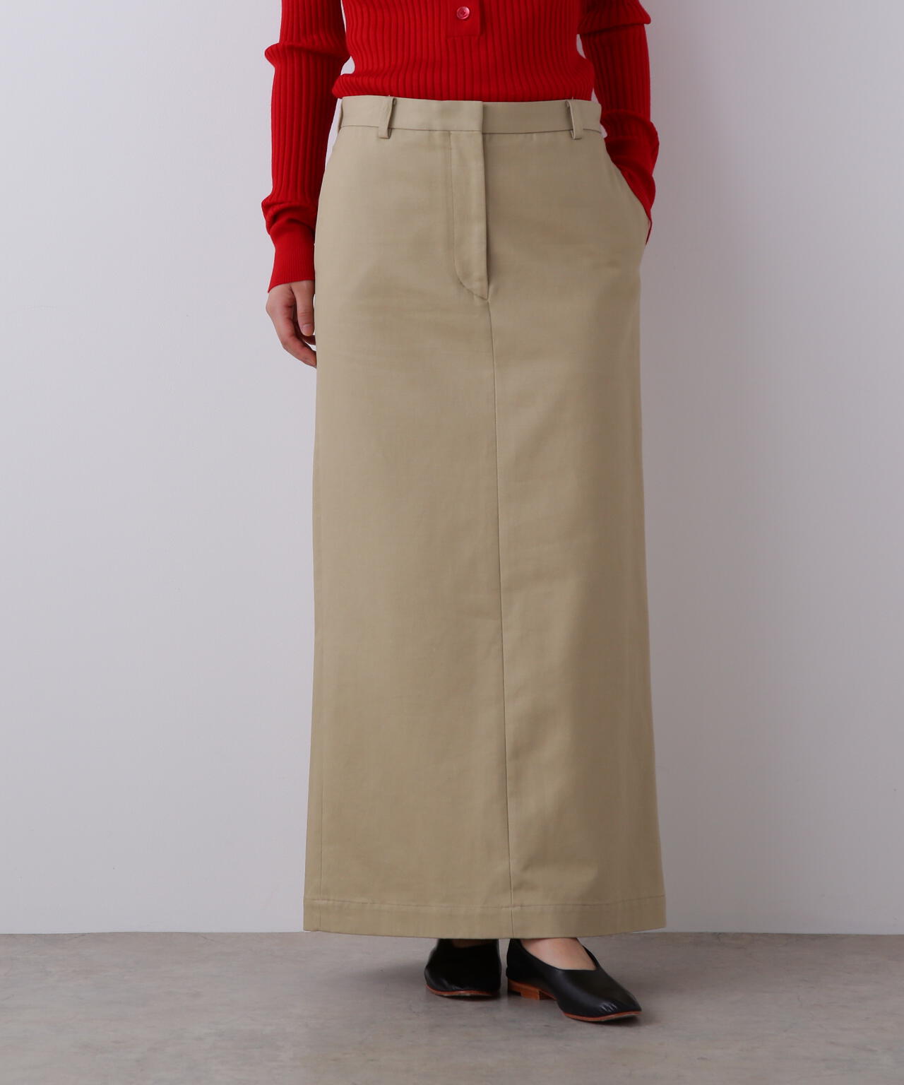 YLEVE / FINX COTTON CHINO SKIRT