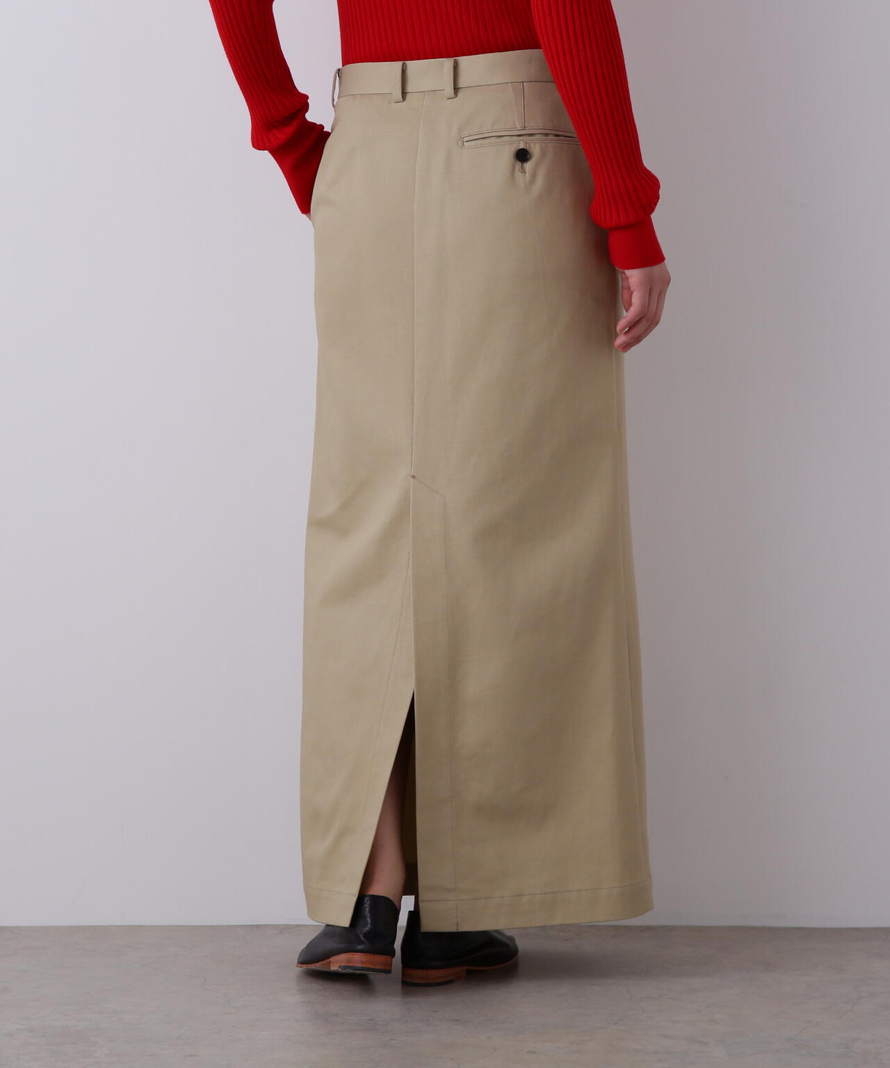 YLEVE / FINX COTTON CHINO SKIRT