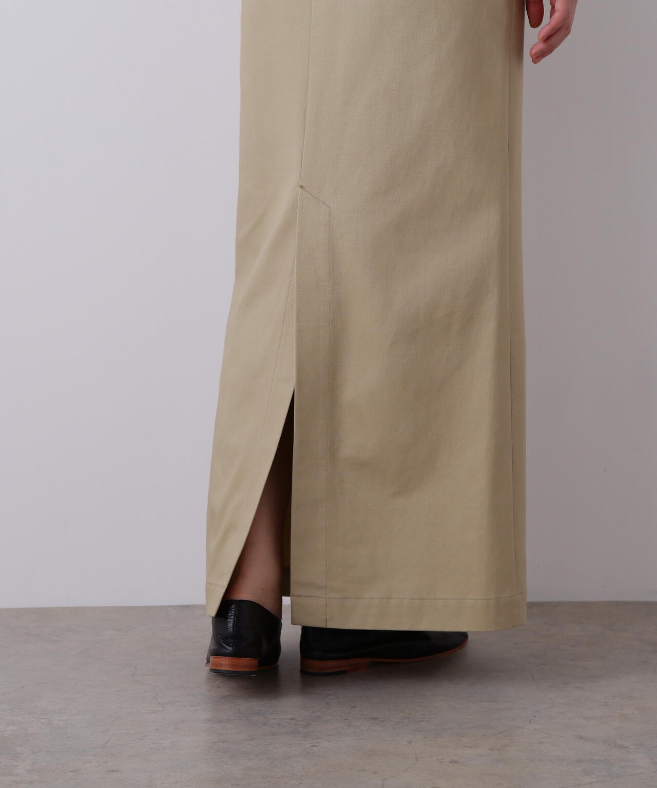 YLEVE / FINX COTTON CHINO SKIRT