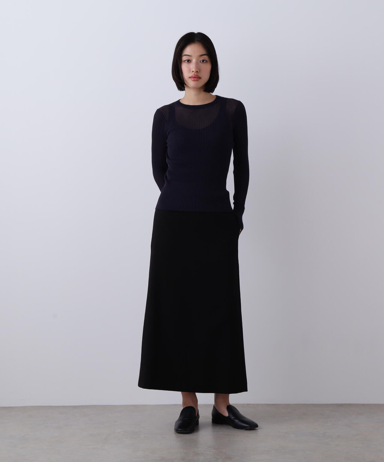 YLEVE / 100/2 GV TWILL DOUBLE WEAVE SKIRT