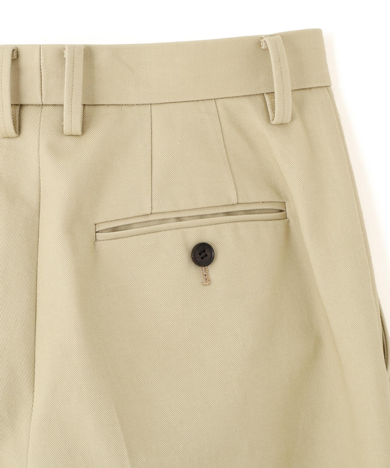 YLEVE / FINX COTTON CHINO TROUSERS