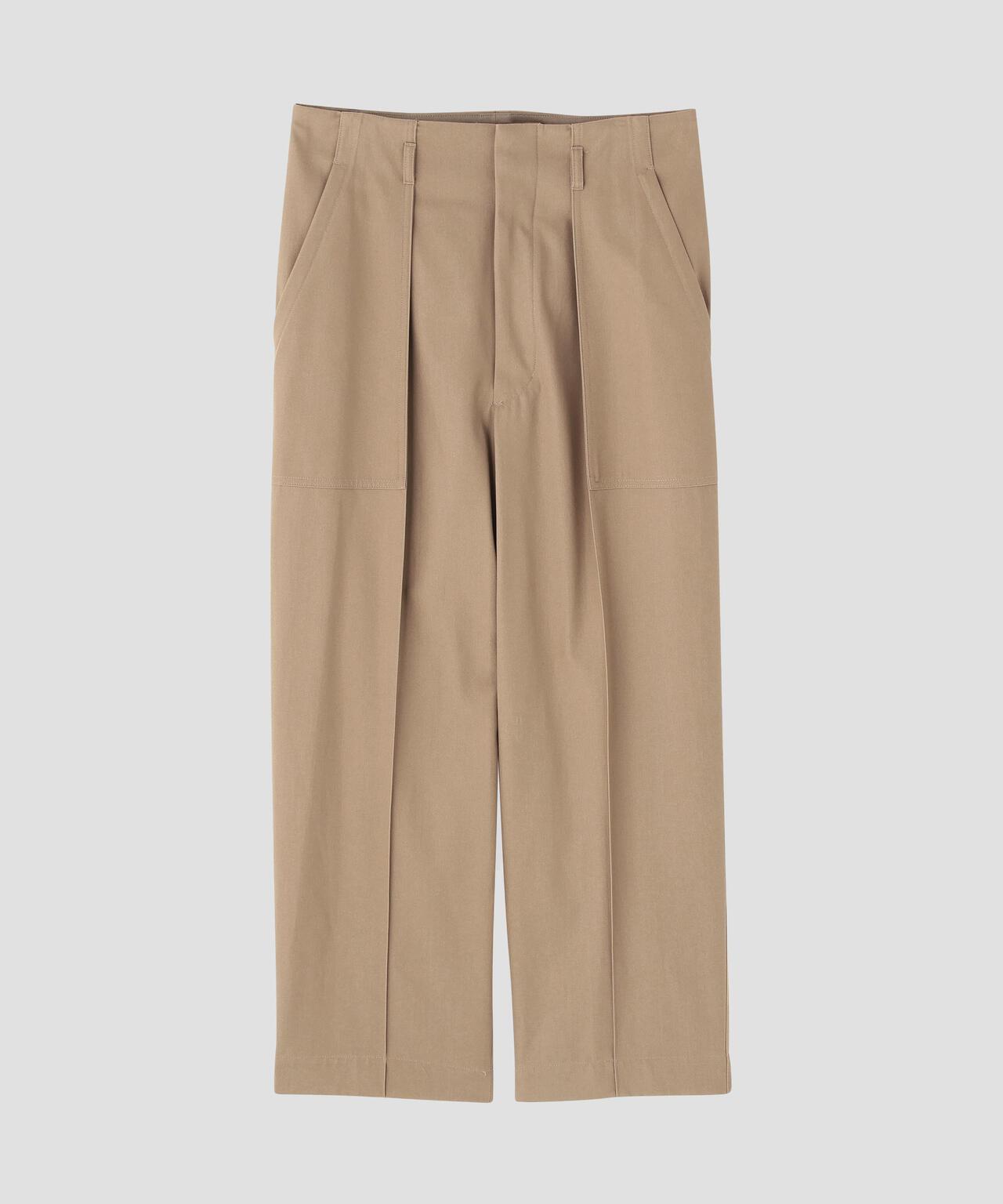 YLEVE / HIGH TWIST COTTON PANTS