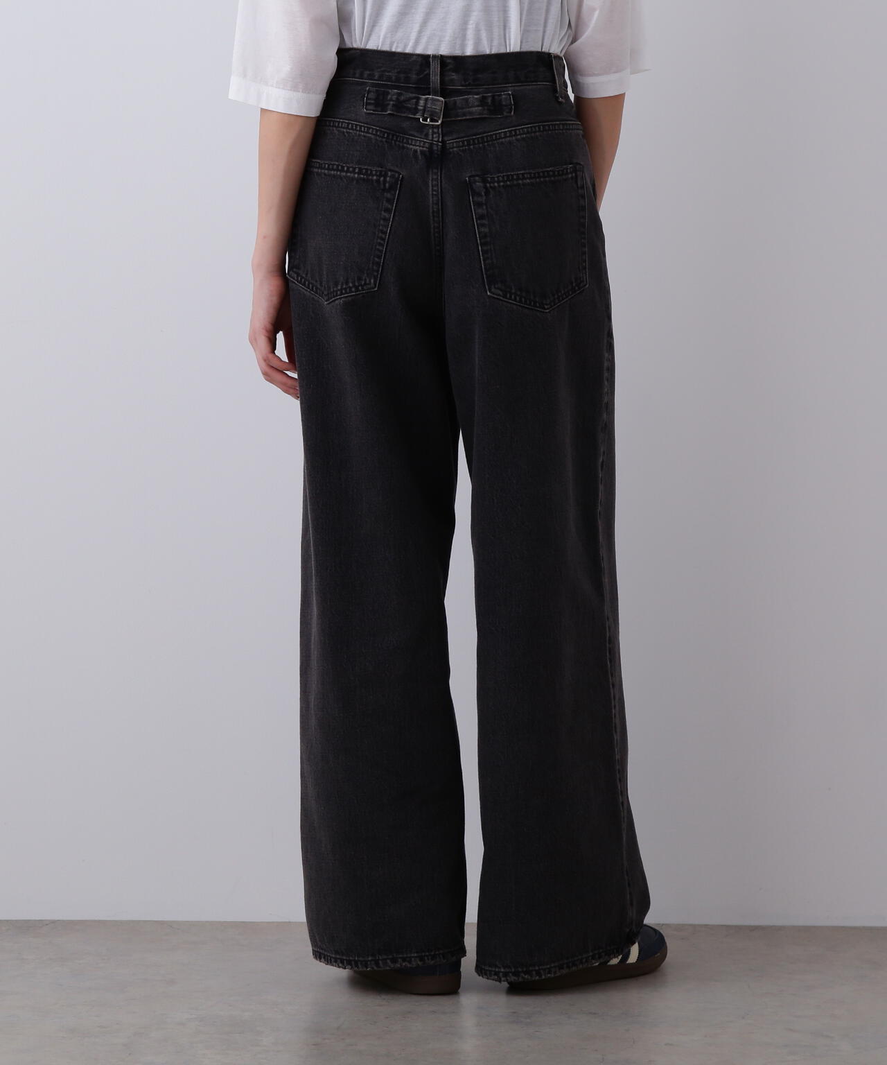YLEVE / 13.5oz DENIM HIGH WAIST WIDE