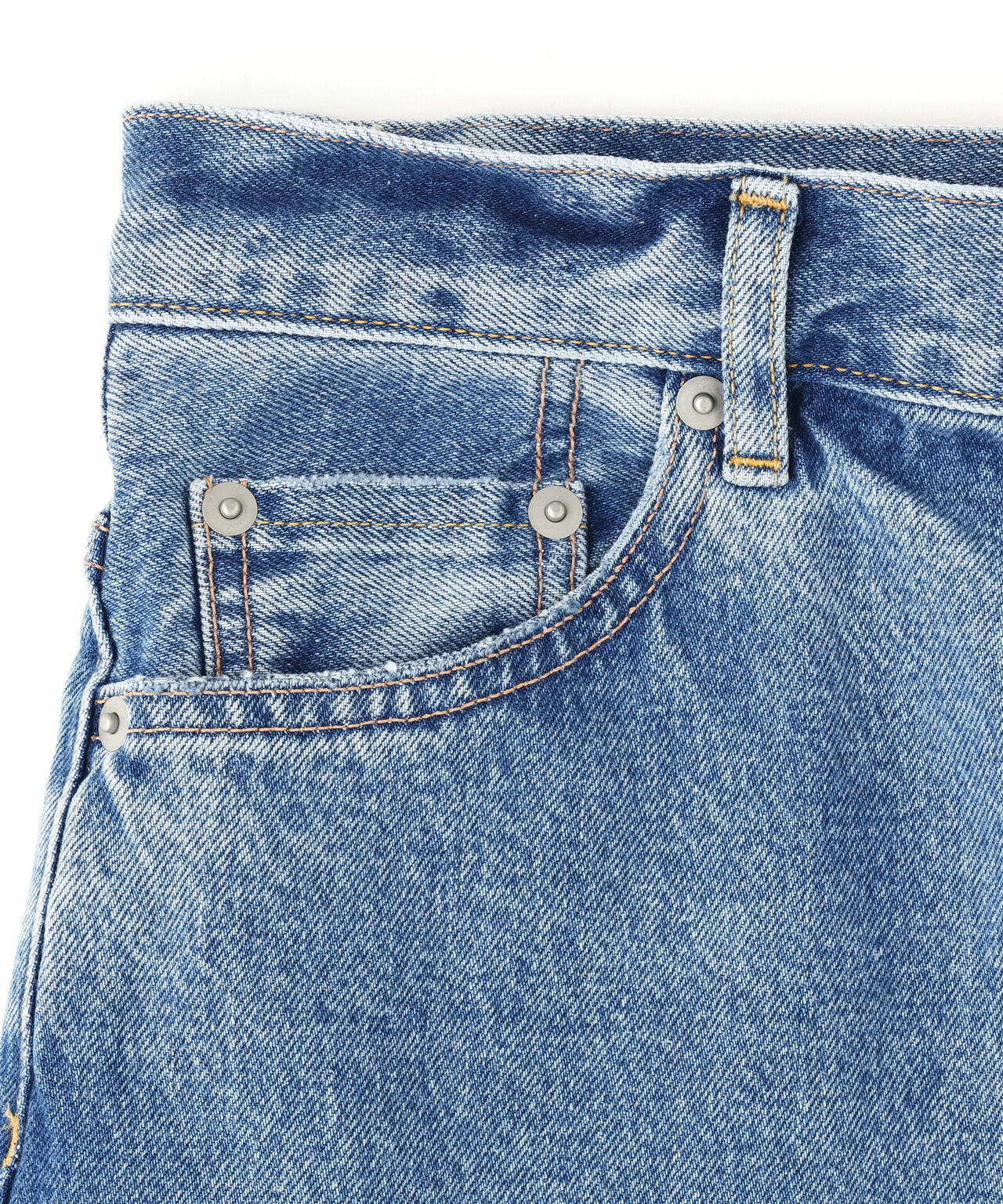YLEVE / 13.5oz DENIM HIGH WAIST WIDE