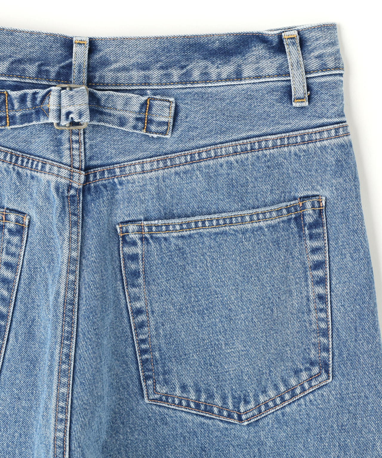 YLEVE / 13.5oz DENIM HIGH WAIST WIDE