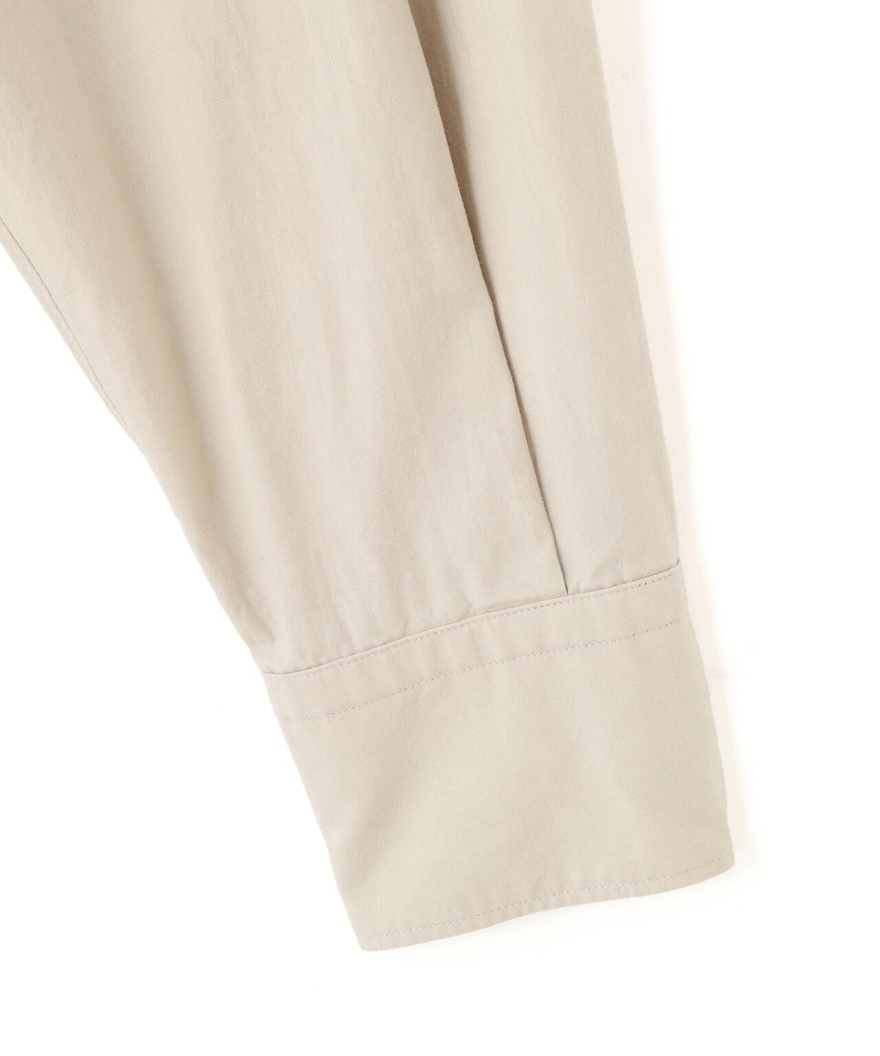 YLEVE / COTTON SILK TYPEWRITER SHIRT