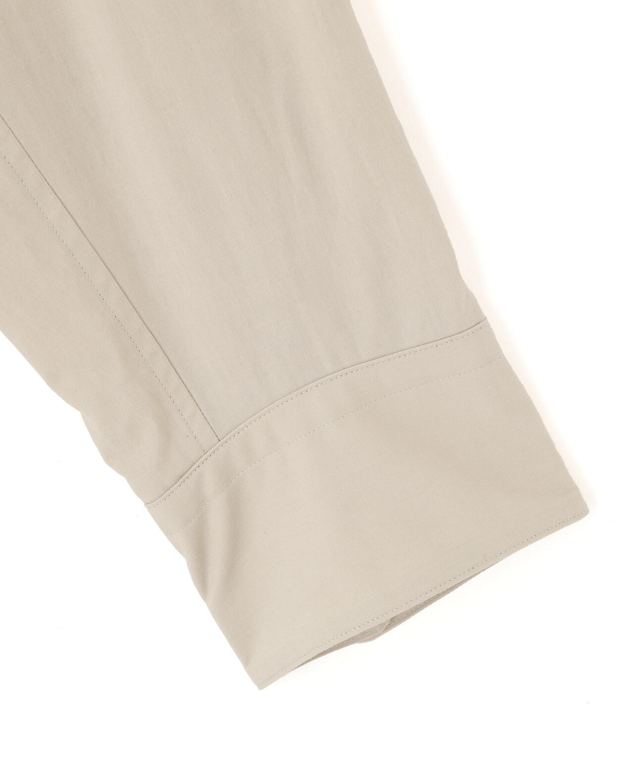 YLEVE / COTTON SILK TYPEWRITER SKIPPER SHIRT