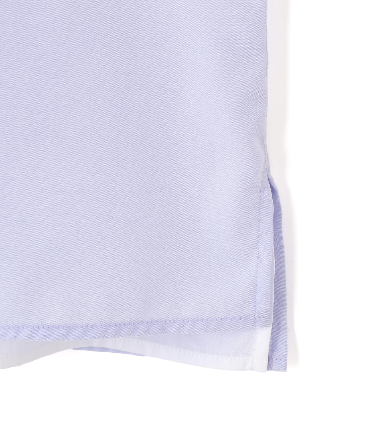 YLEVE / COTTON BROAD CLOTH LAYERED SHIRT