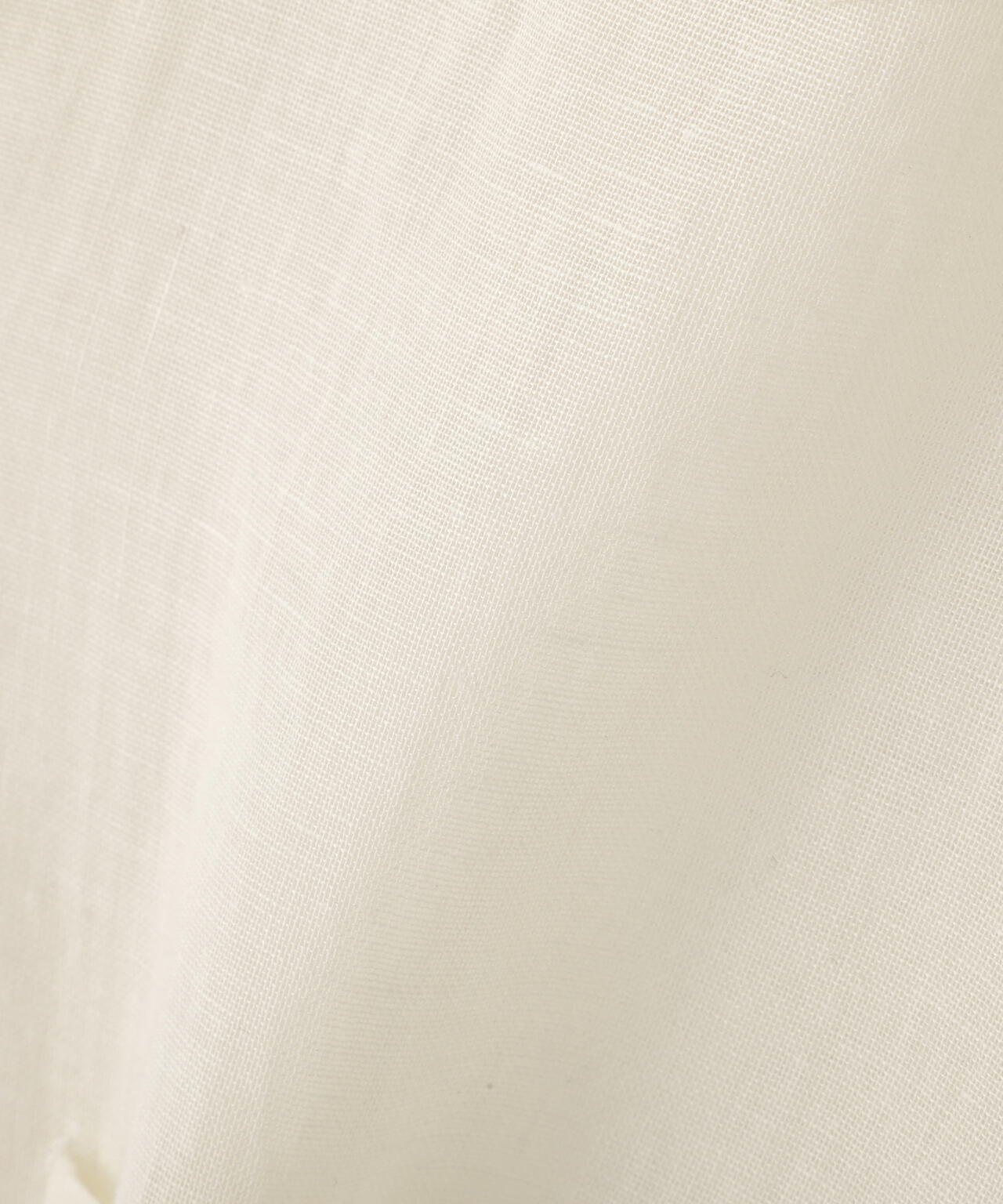YLEVE / COTTON RAMIE VOILE HAND STITCH SHIRT