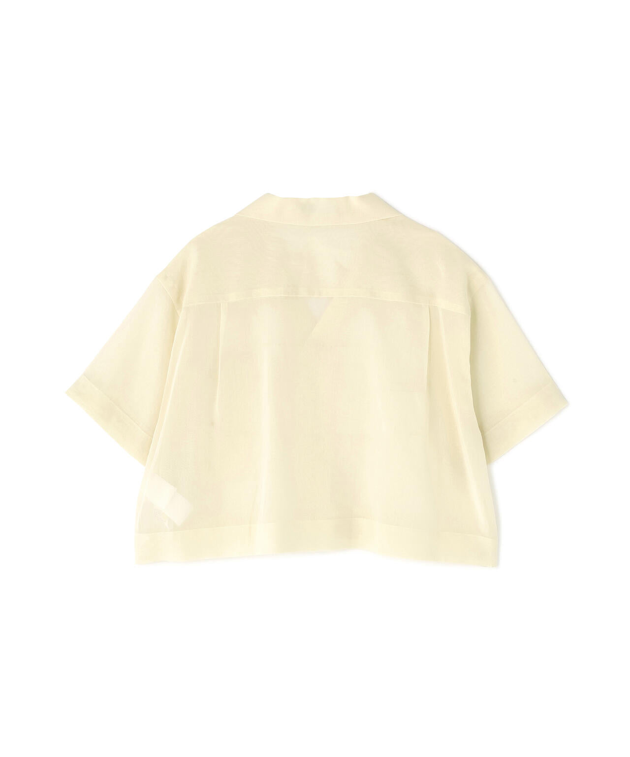YLEVE / COTTON VOILE LAWN SHORT SLEEVE SHIRT
