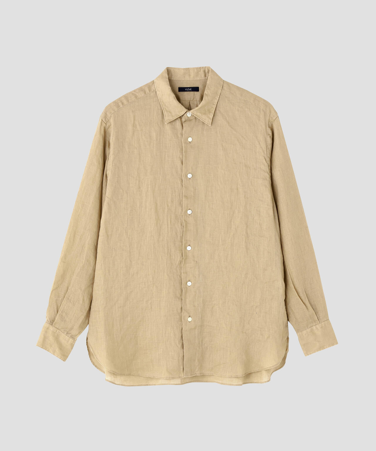 YLEVE / LINEN BROADCLOTH SHIRT