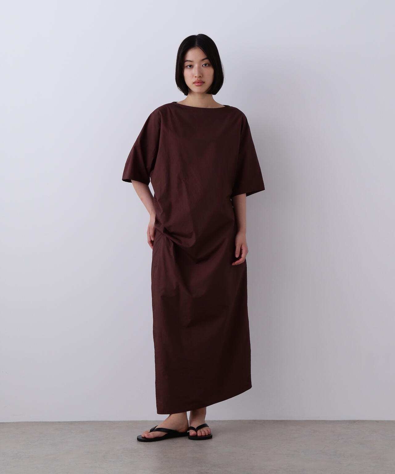 YLEVE / FINX COTTON WEATHER ASYMMETRY ONE PIECE