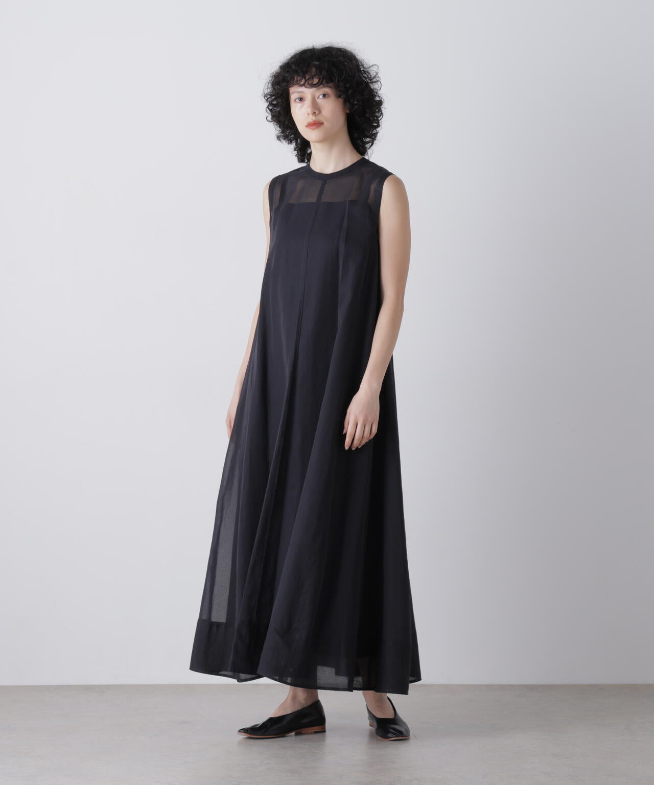 YLEVE / GAS SINGEING COTTON BOIL ORGANDY ONE PIECE