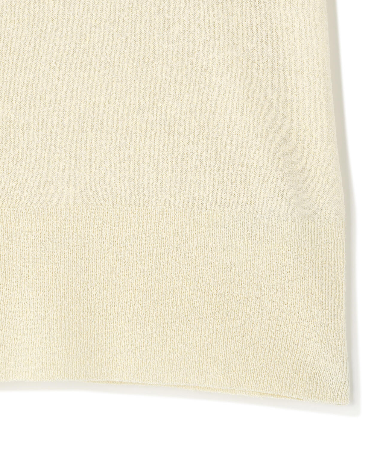 YLEVE / SILK LINEN NEP POLO