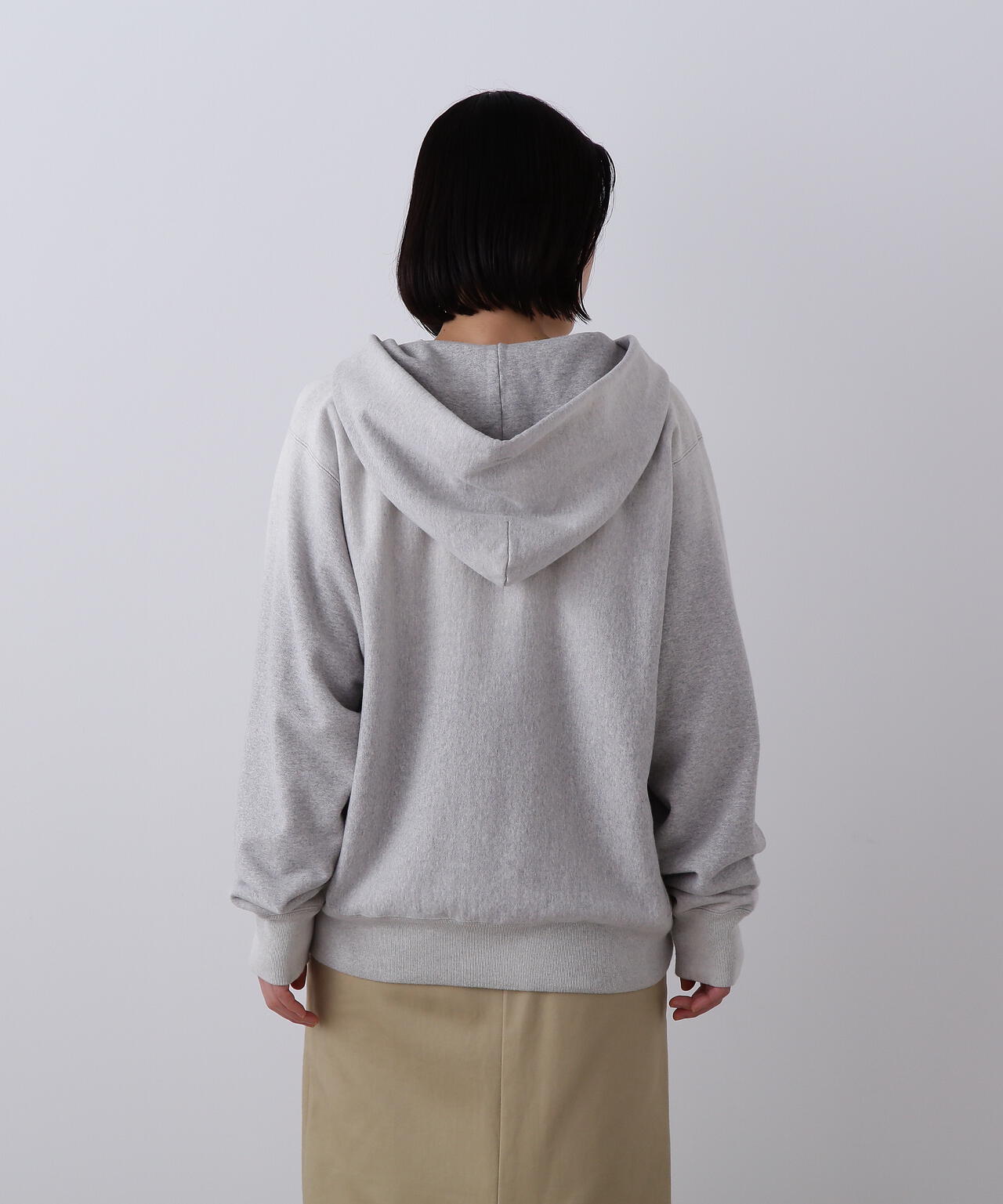 YLEVE / ORGANIC COTTON SUN FADED SWEAT HOODIE