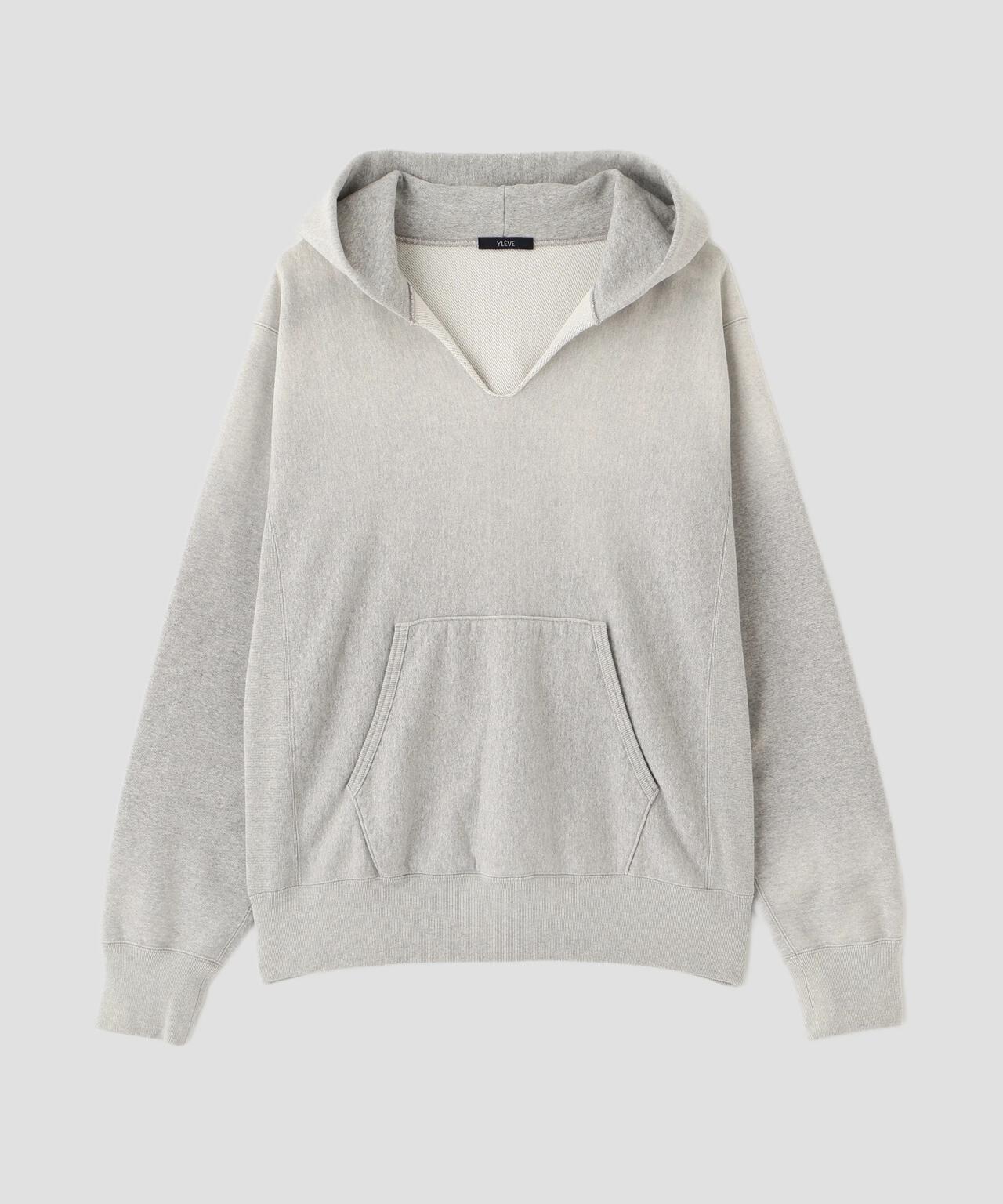YLEVE / ORGANIC COTTON SUN FADED SWEAT HOODIE
