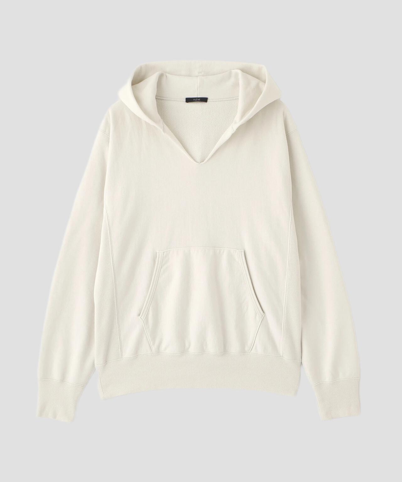 YLEVE / ORGANIC COTTON SUN FADED SWEAT HOODIE