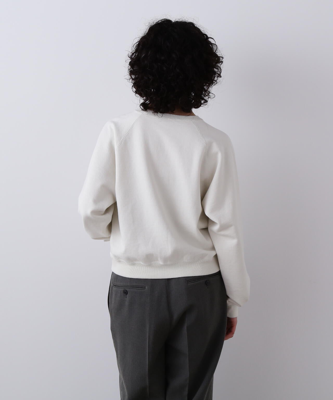 YLEVE / ORGANIC COTTON SUN FADED SWEAT PULLOVER