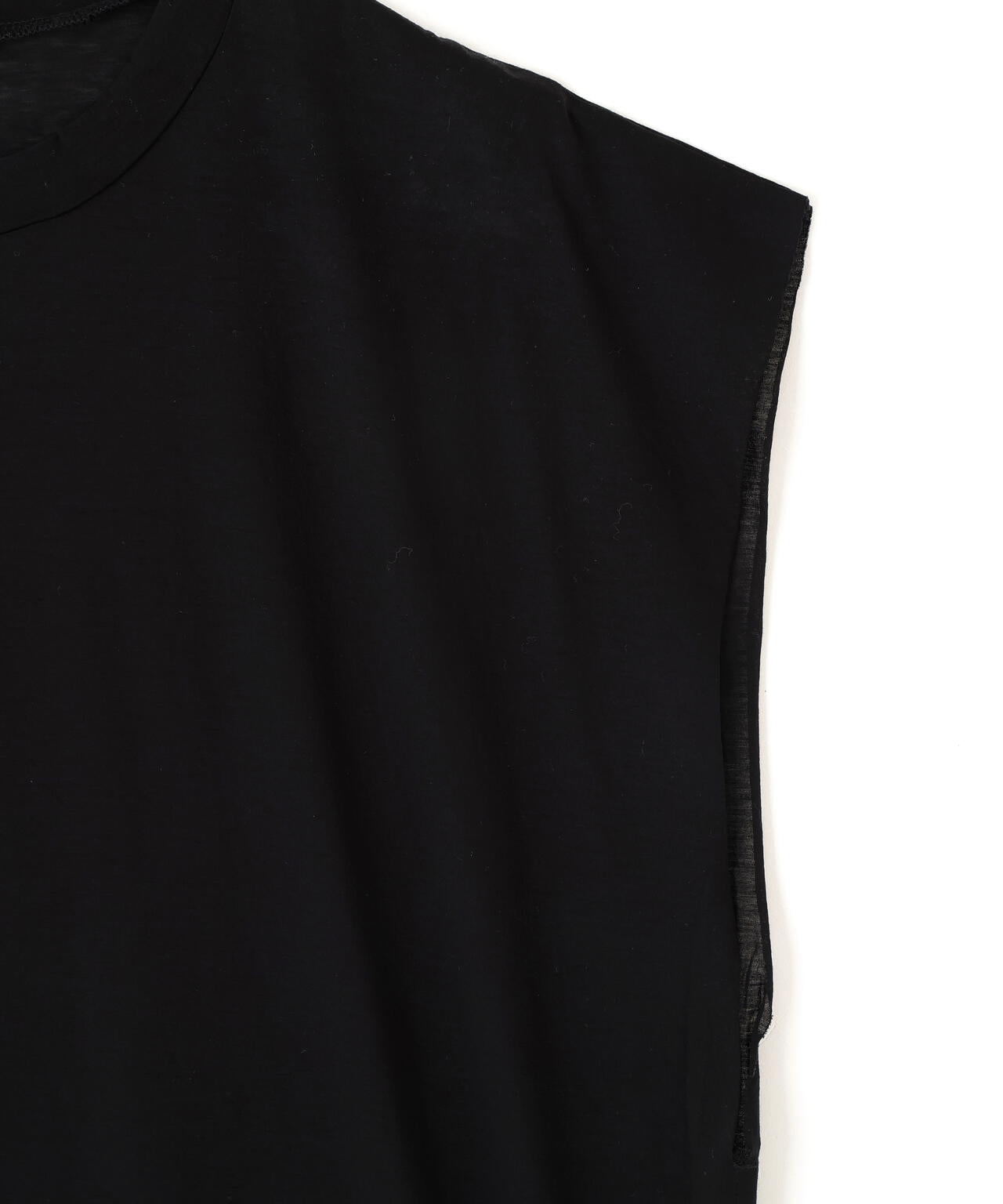 YLEVE / COTTON SHEER JERSEY SLEEVELESS