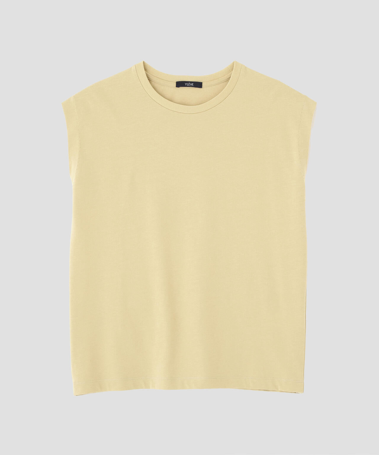 YLEVE / ORGANIC COTTON BIO SLEEVELESS T-SHIRT