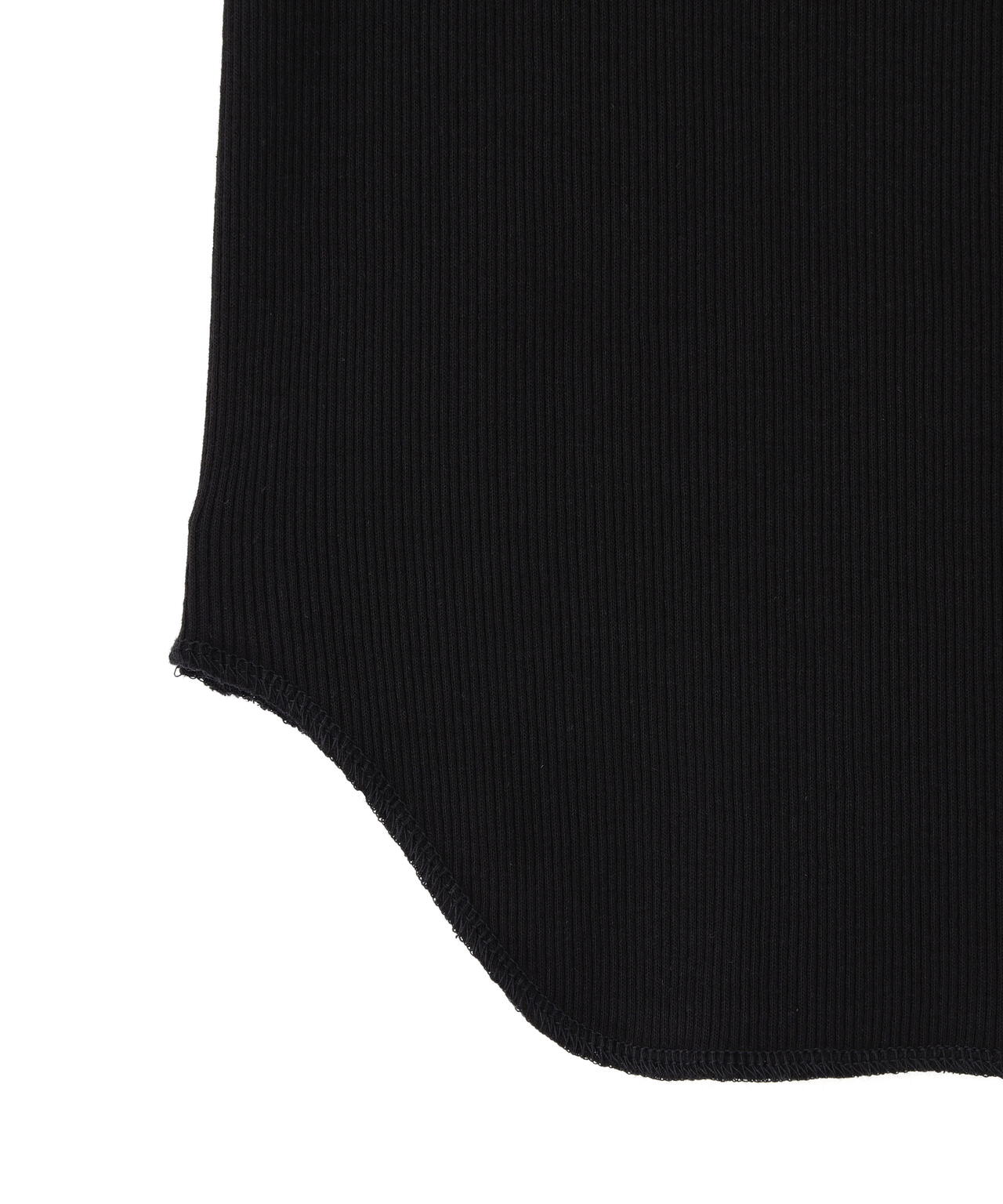 YLEVE / ORGANIC COTTON LOOP-WHEELED RIB TANK TOP