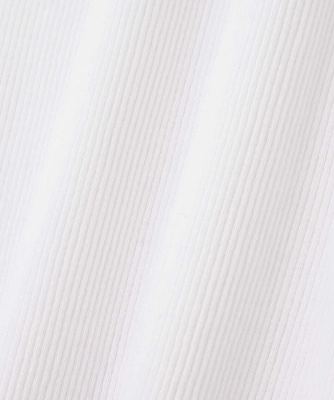 YLEVE / ORGANIC COTTON LOOP-WHEELED RIB TANK TOP