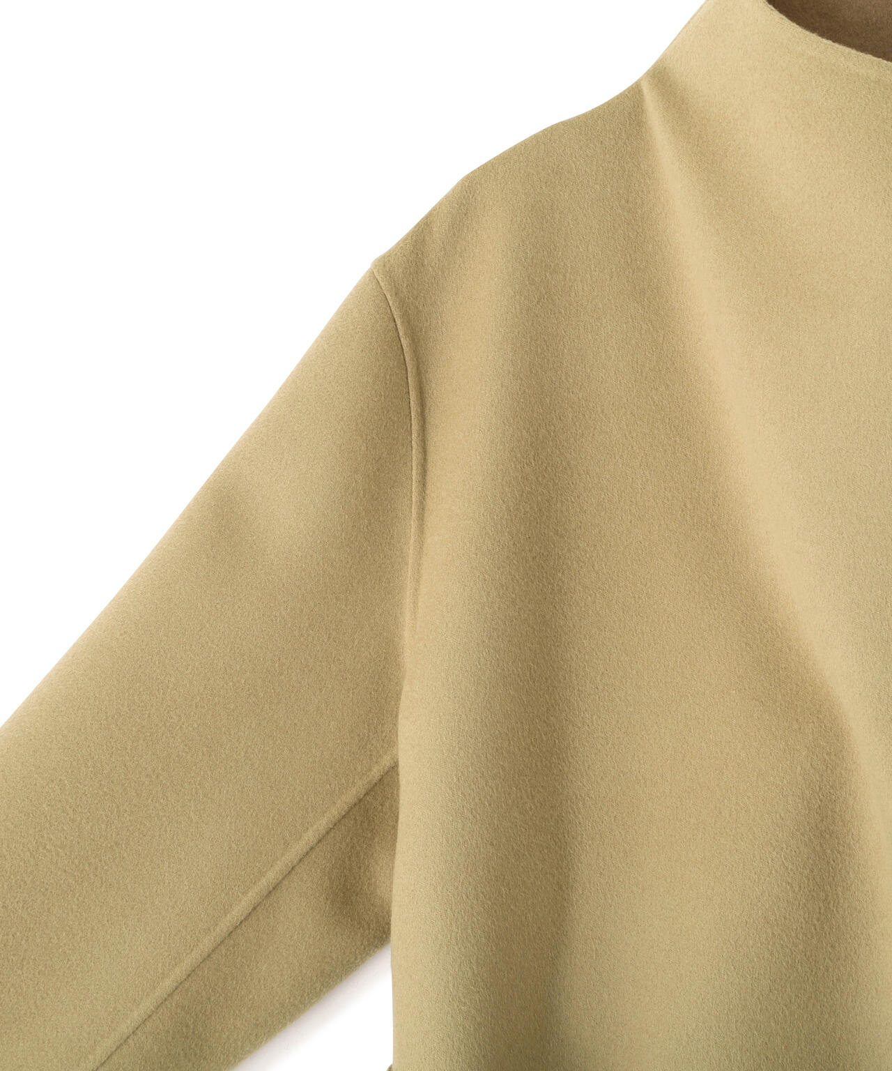YLEVE / SUPER100's WOOL DOUBLE CLOTH COAT