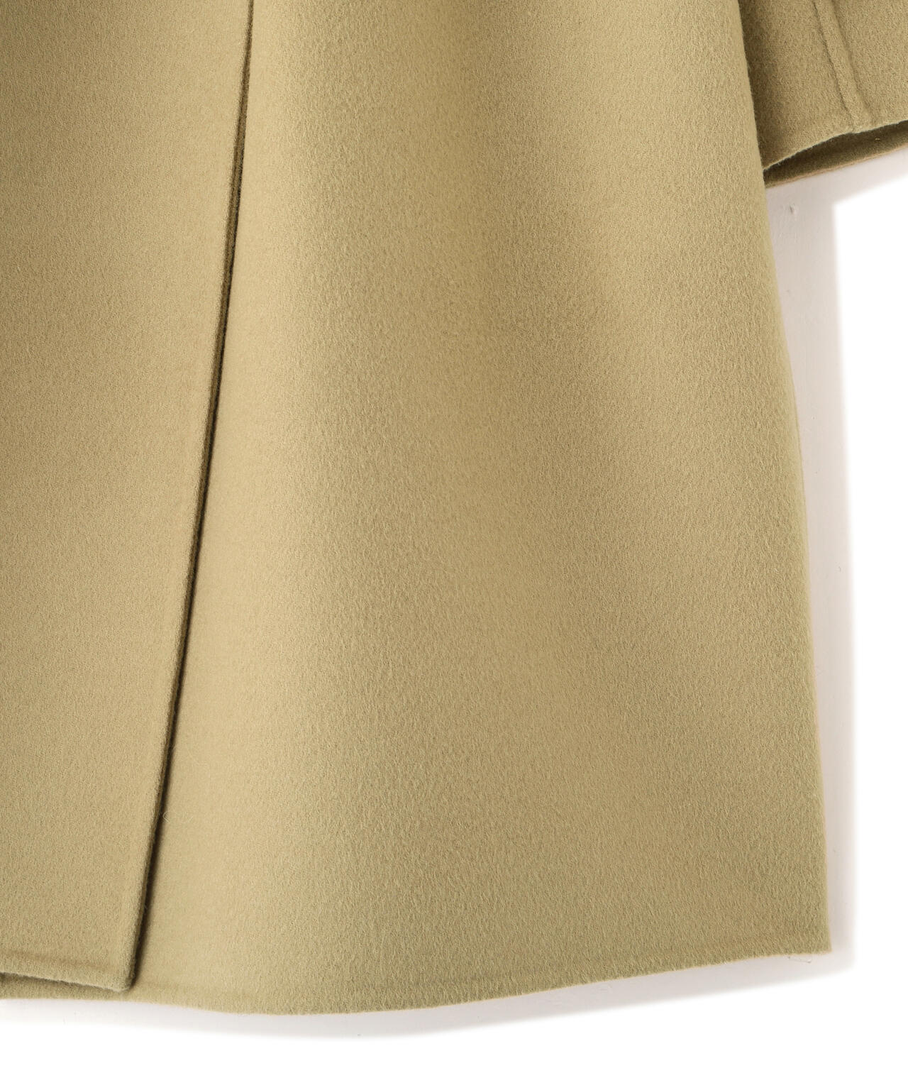 YLEVE / SUPER100's WOOL DOUBLE CLOTH COAT