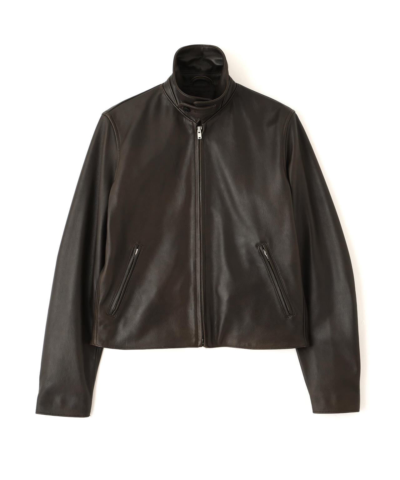 YLEVE / SHEEP AVIATOR LEATHER JACKET