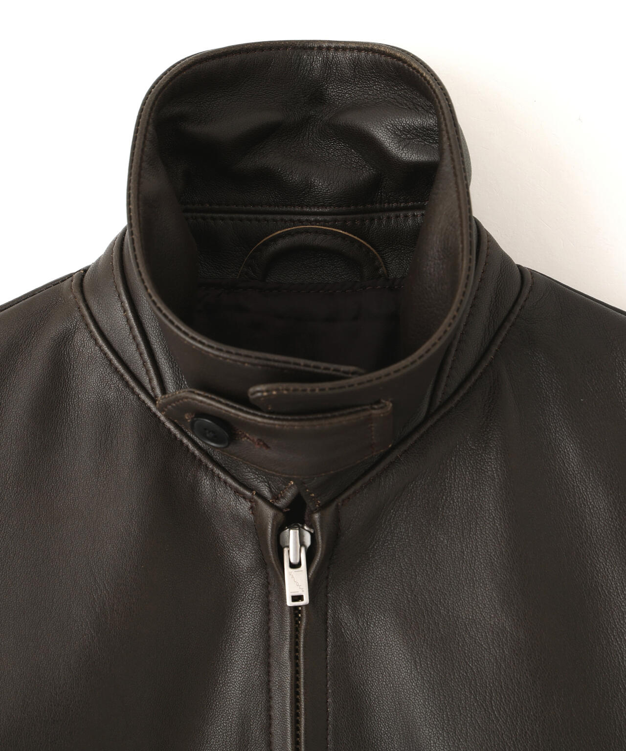 YLEVE / SHEEP AVIATOR LEATHER JACKET
