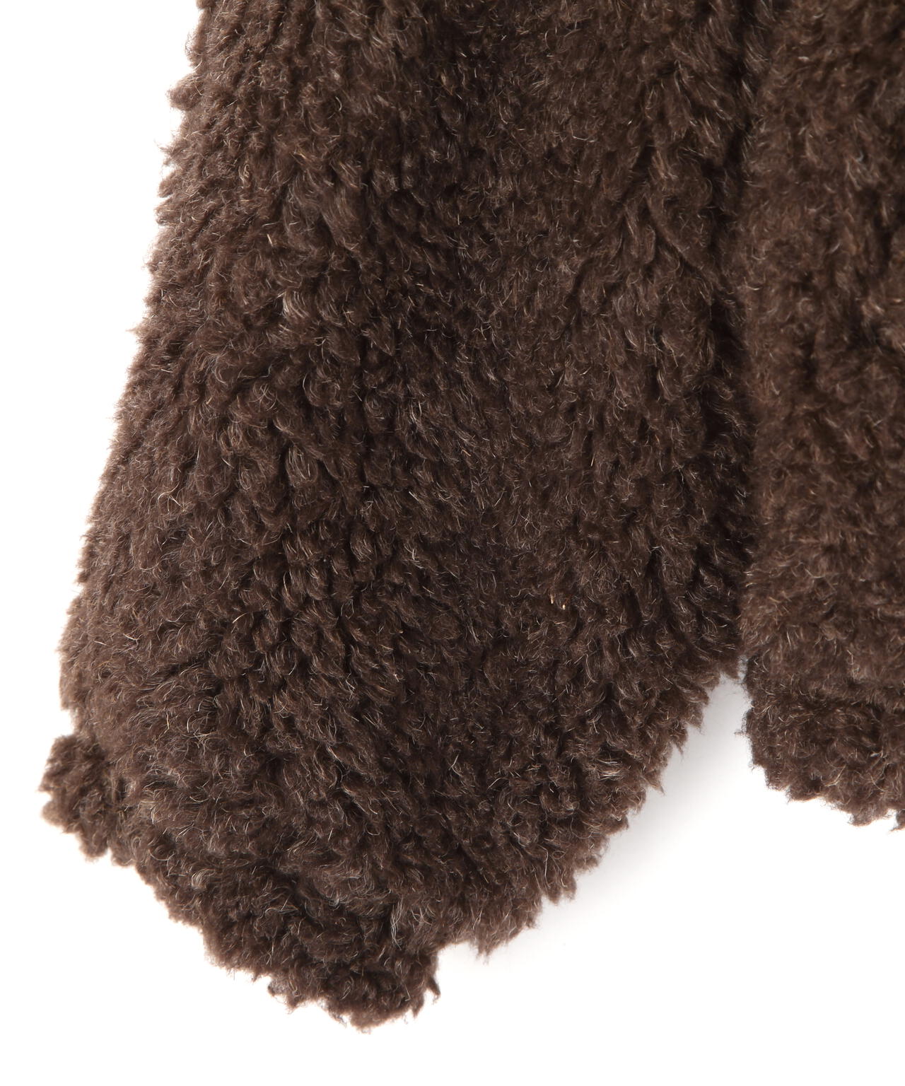 YLEVE / LINEN/RAMIE POLYESTER BOA BLOUSON