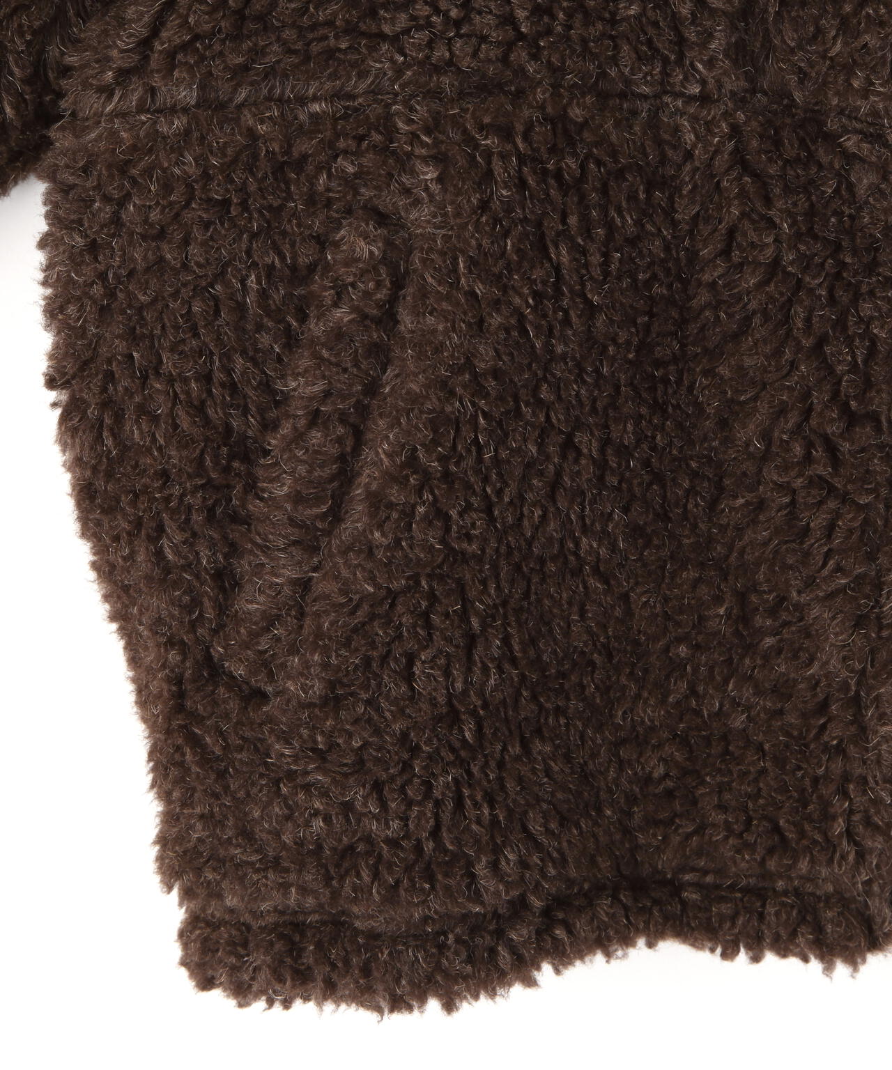 YLEVE / LINEN/RAMIE POLYESTER BOA BLOUSON