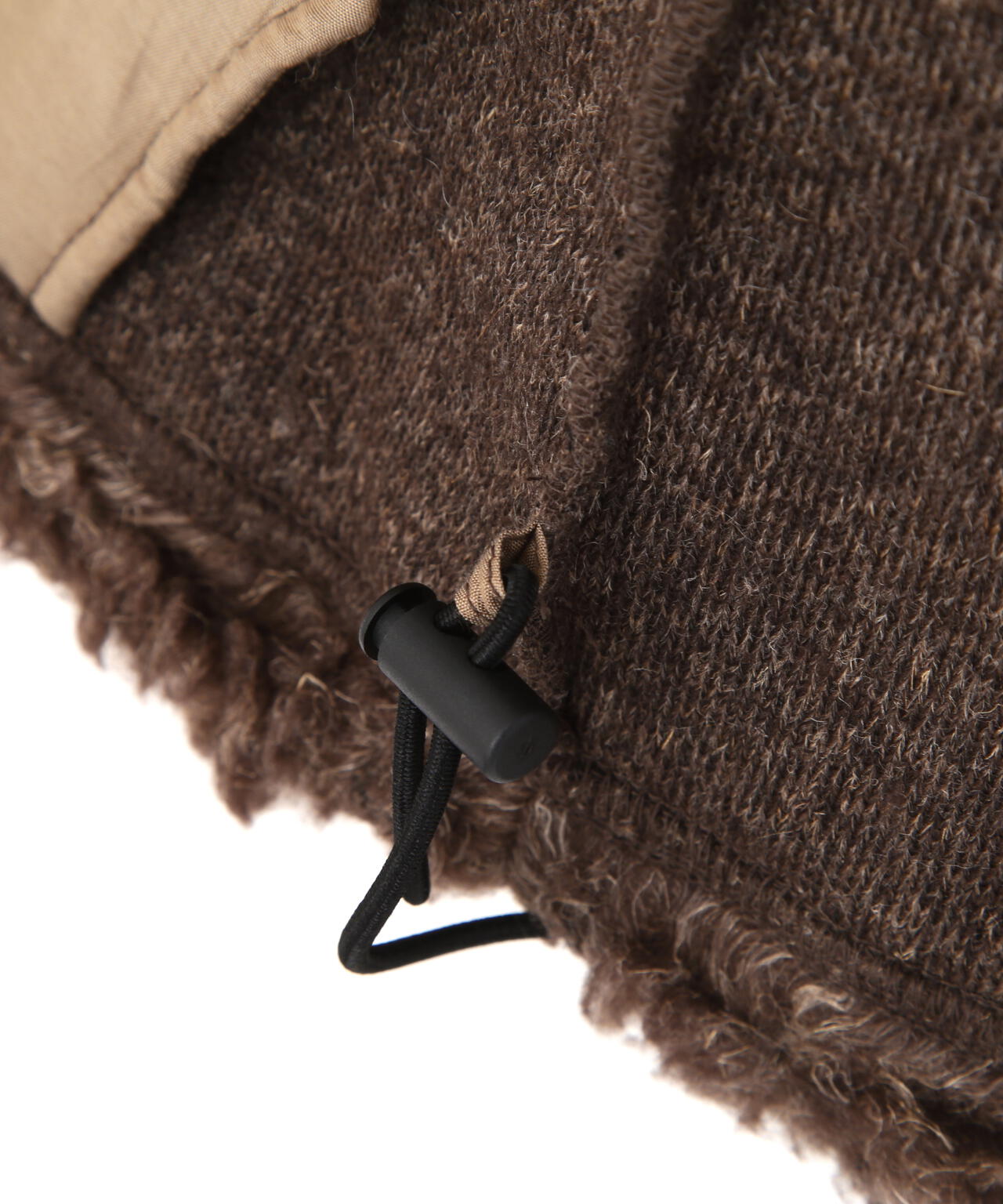 YLEVE / LINEN/RAMIE POLYESTER BOA BLOUSON