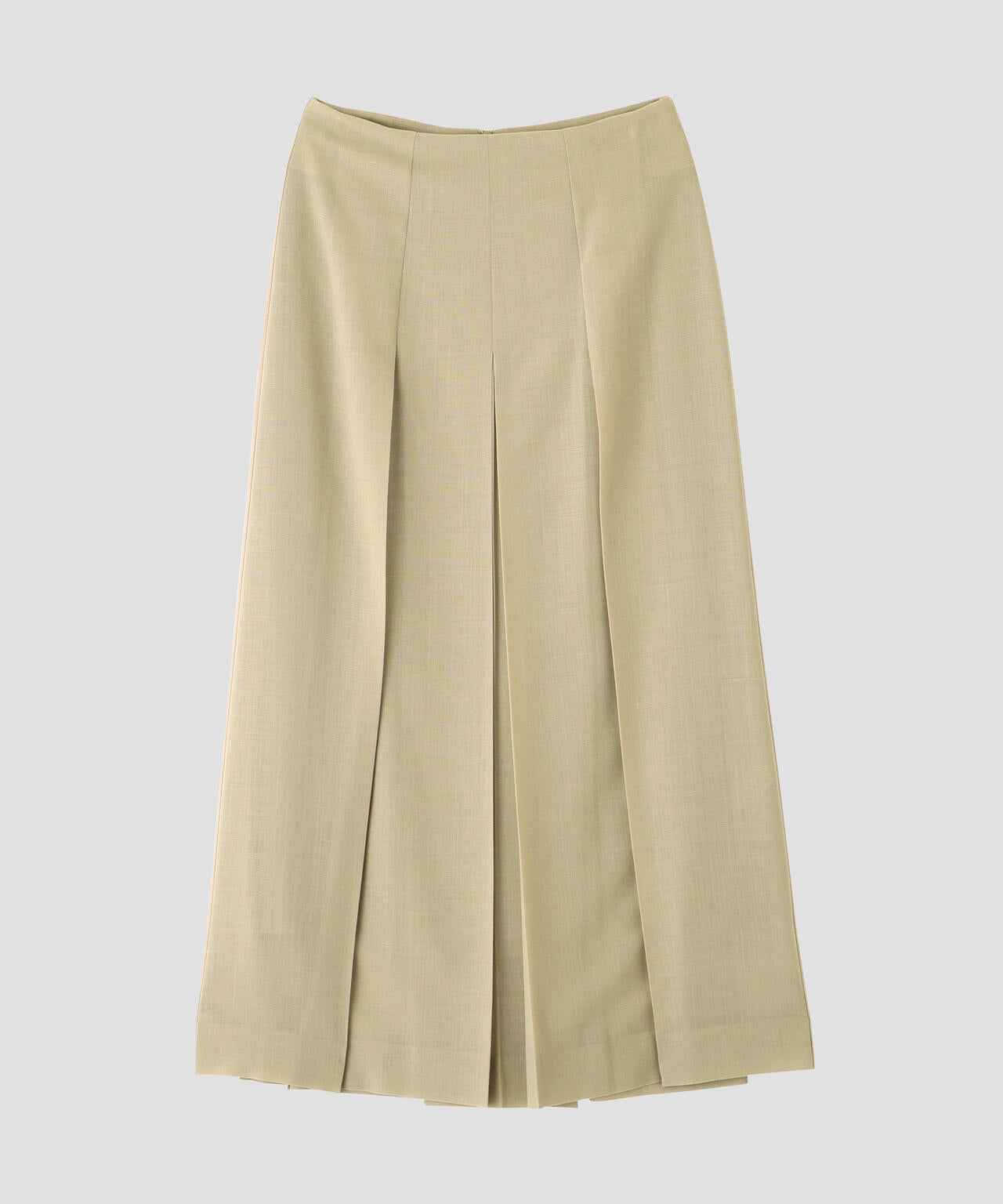 YLEVE / 2/72 SUPER 100’s WOOL HIGH-TWIST VOILE SKIRT