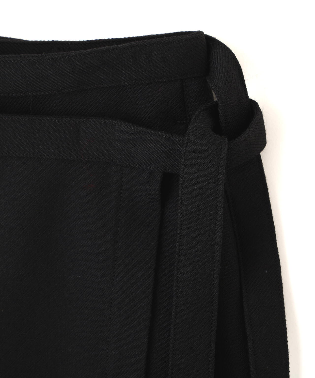 YLEVE / DRY WOOL TWILL SKIRT