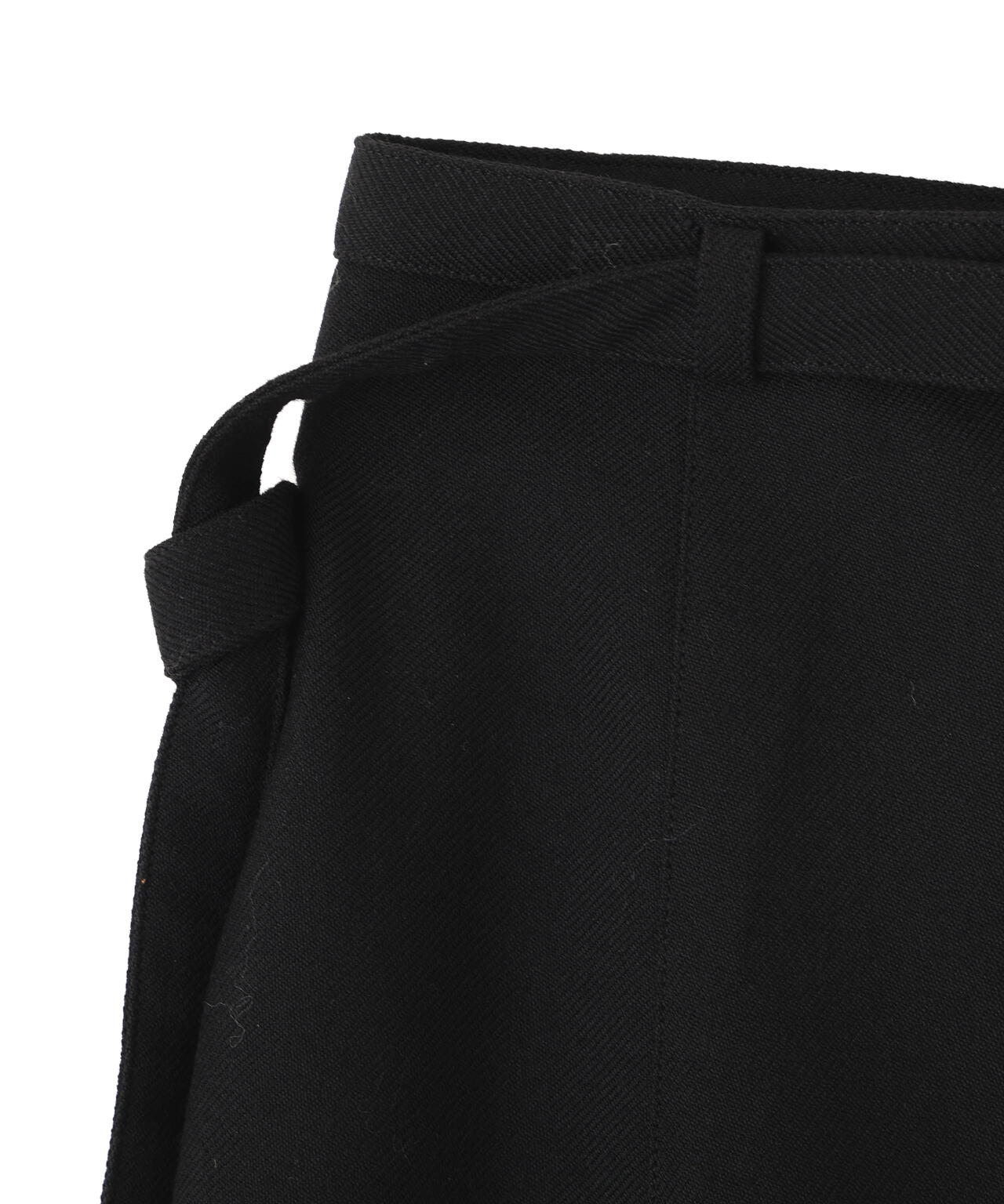 YLEVE / DRY WOOL TWILL SKIRT