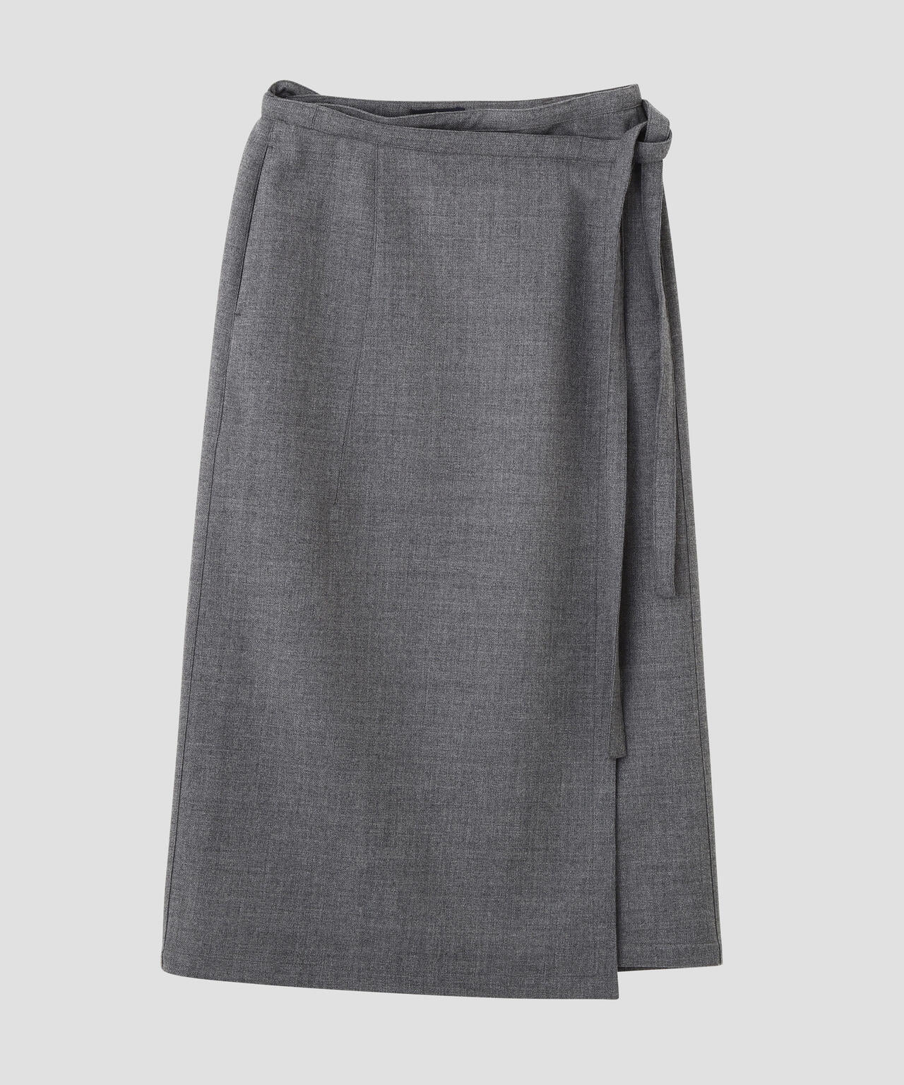 YLEVE / DRY WOOL TWILL SKIRT