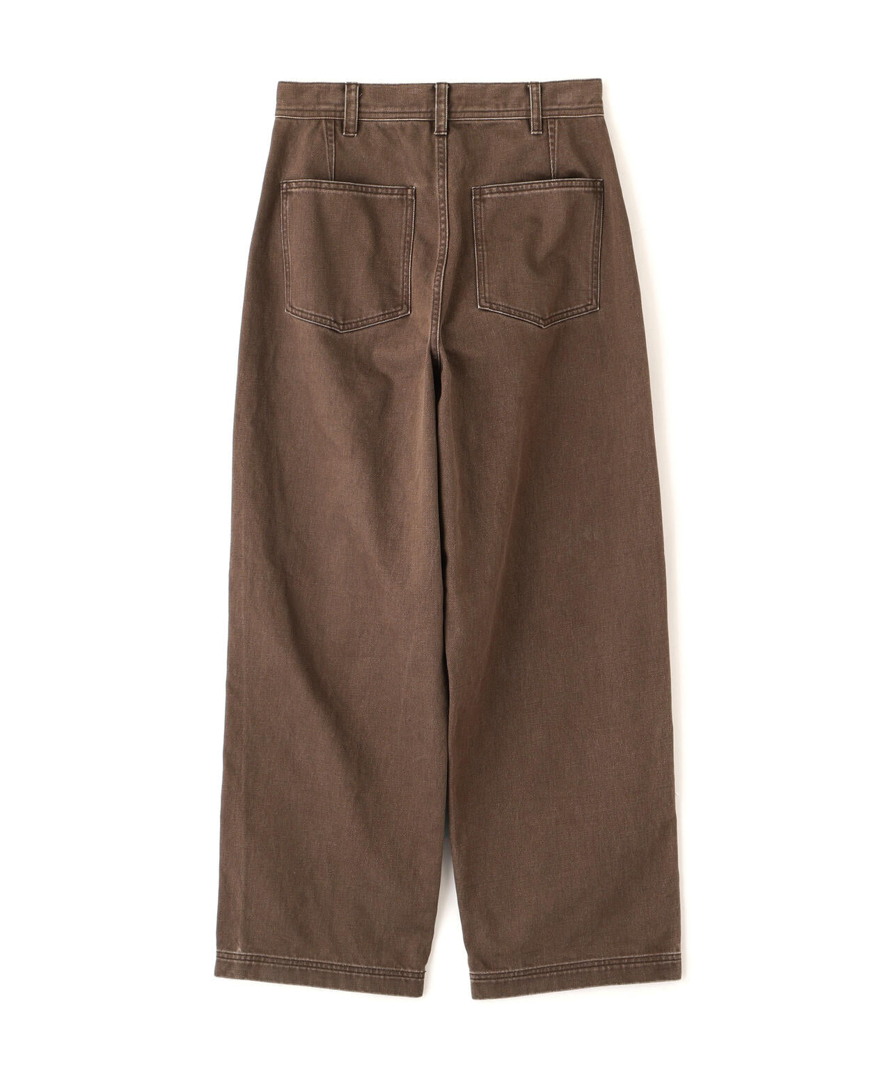 YLEVE / SUN-FADED COTTON TWILL PANTS