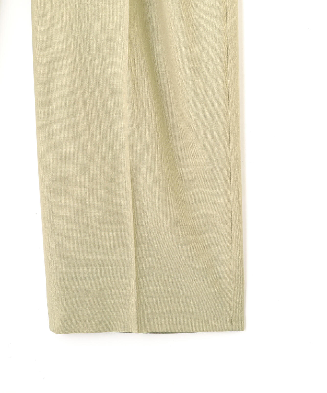 YLEVE / 2/72 SUPER 100’s WOOL HIGH-TWIST VOILE TROUSERS