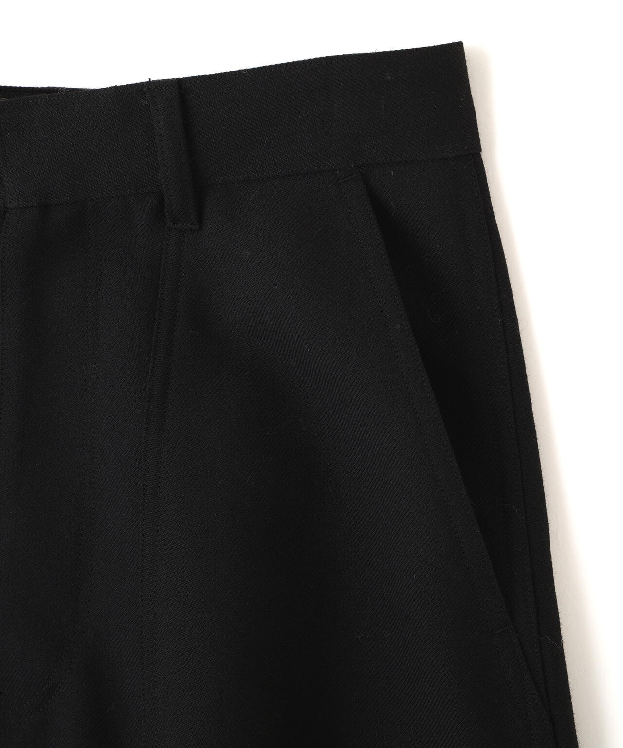 YLEVE / DRY WOOL TWILL TROUSERS