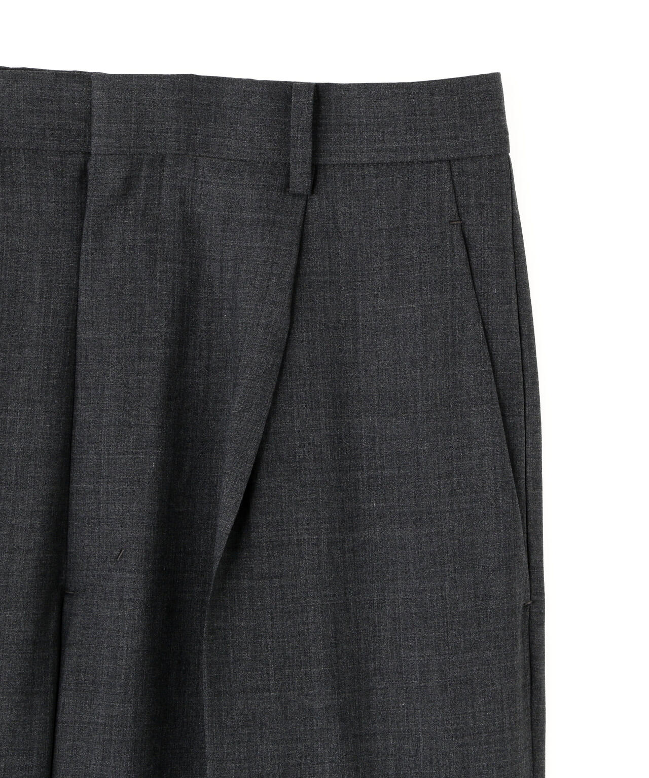 YLEVE / SUPER140's WOOL TROPICAL TROUSERS WOMEN